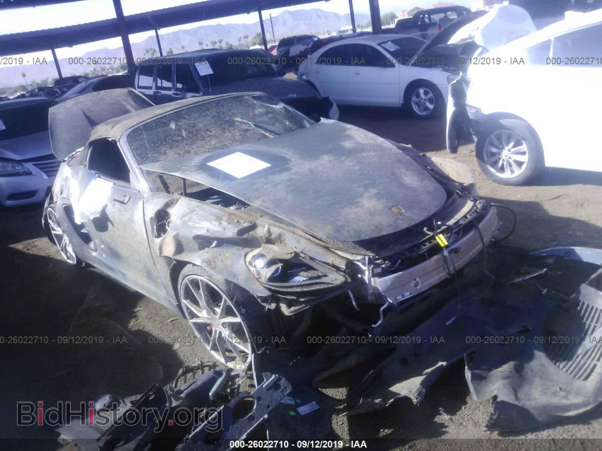 Photo WP0CB2A81HS240083 - PORSCHE BOXSTER 2017
