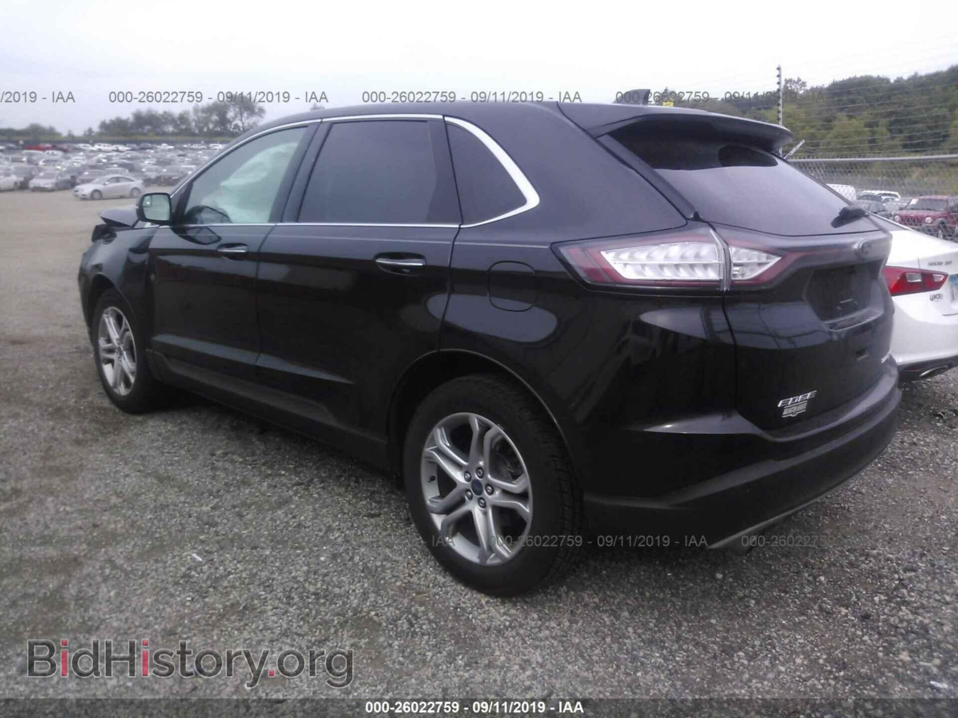 2015 FORD EDGE - VIN: 2FMTK4K94FBB48309 - Фото 3