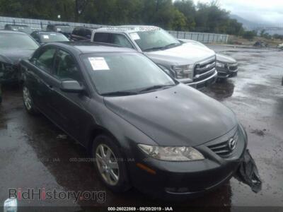 2005 Mazda 6 I, серый — VIN 1YVFP80C855M47176, IAAI