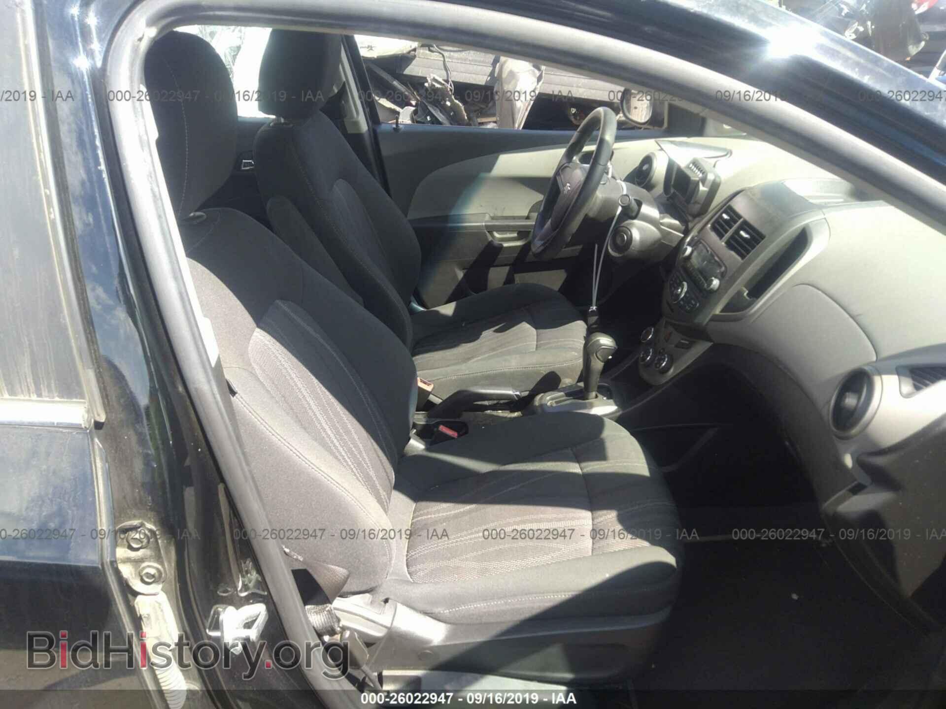 2012 CHEVROLET SONIC - VIN: 1G1JC5SH3C4119646 - Фото 5