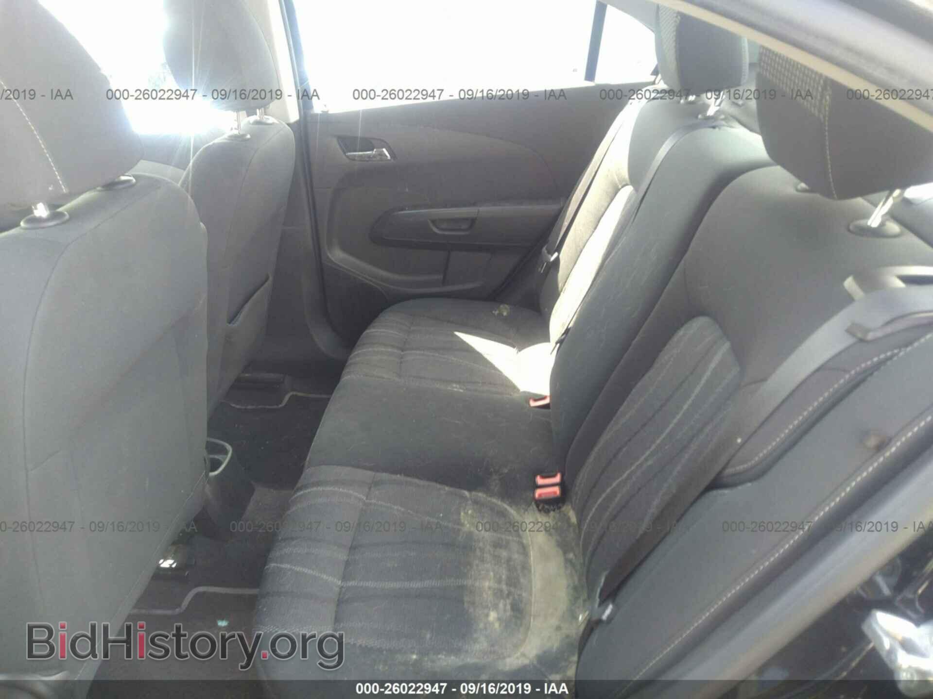 2012 CHEVROLET SONIC - VIN: 1G1JC5SH3C4119646 - Фото 8