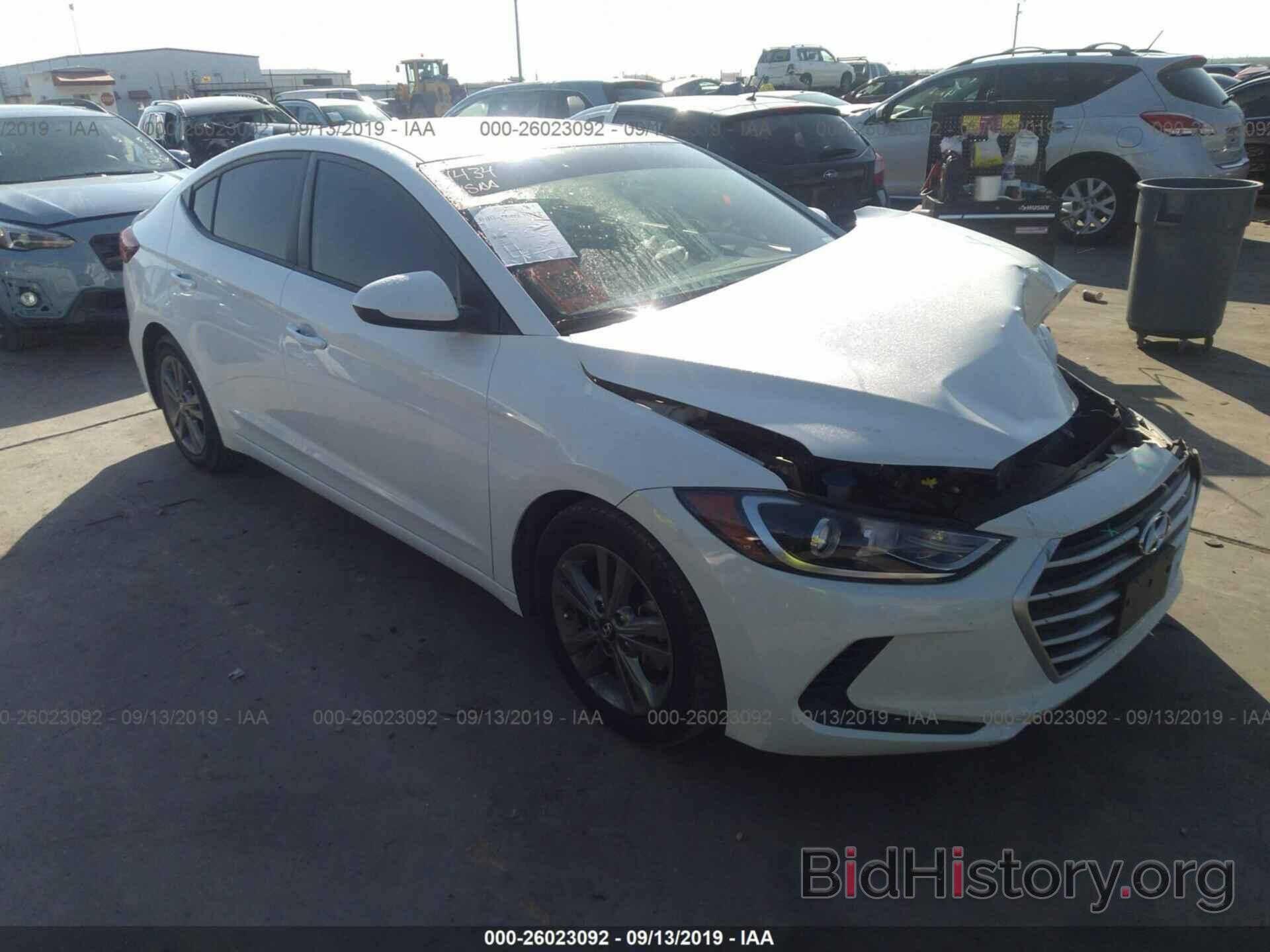 Photo 5NPD84LF7HH022500 - HYUNDAI ELANTRA 2017