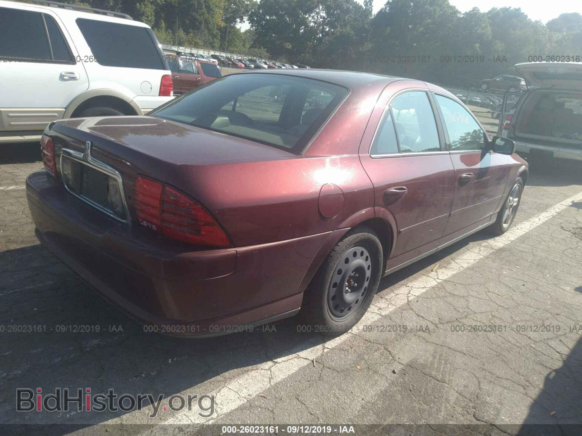 2002 LINCOLN LS - VIN: 1LNHM87A02Y633635 - Фото 4