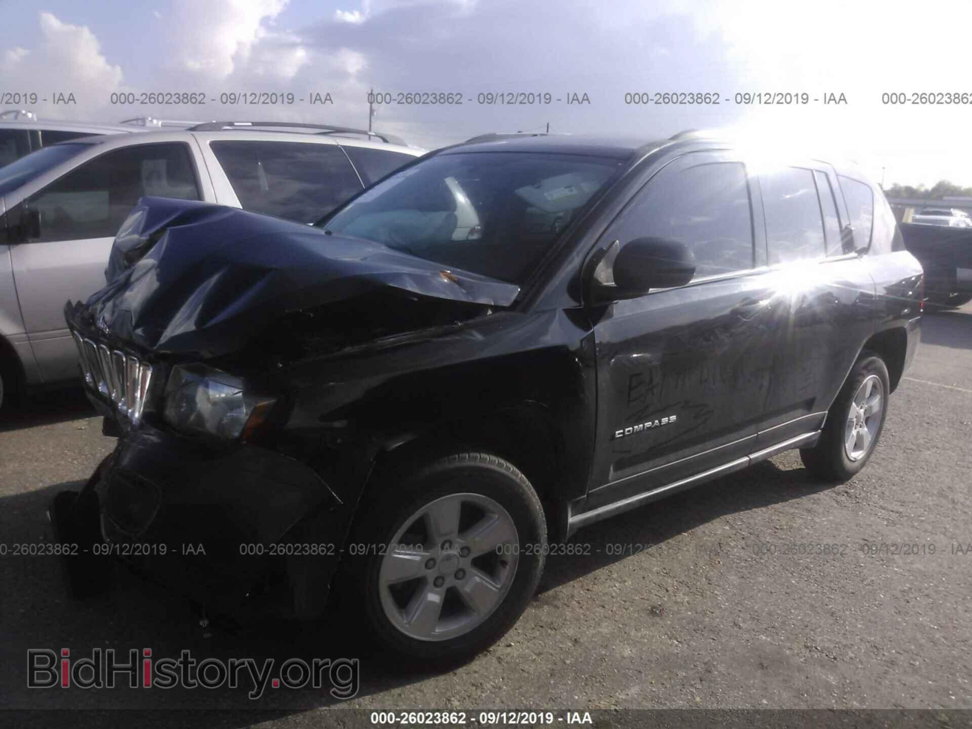 2014 JEEP COMPASS - VIN: 1C4NJCBA7ED882214 - Photo 2
