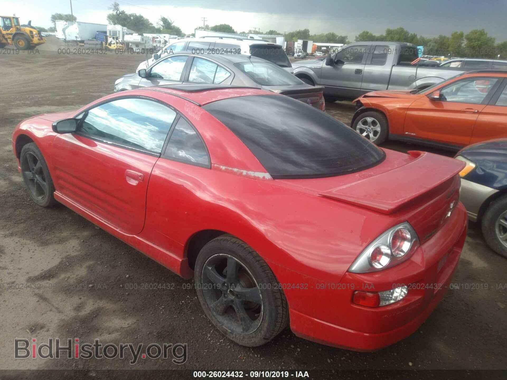 2000 MITSUBISHI ECLIPSE - VIN: 4A3AC84L1YE067037 - Фото 3