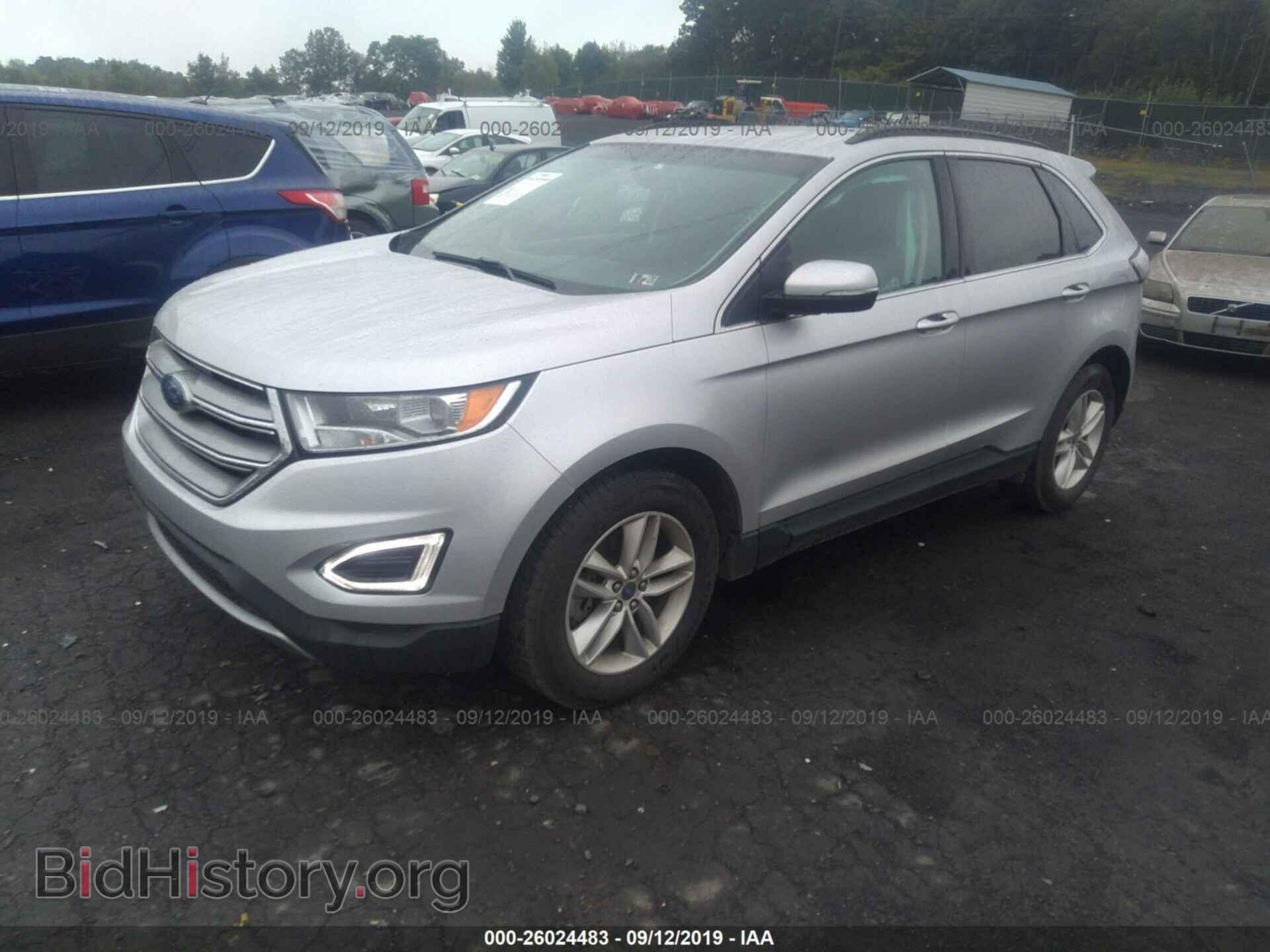 2015 FORD EDGE - VIN: 2FMTK4J98FBC36734 - Фото 2