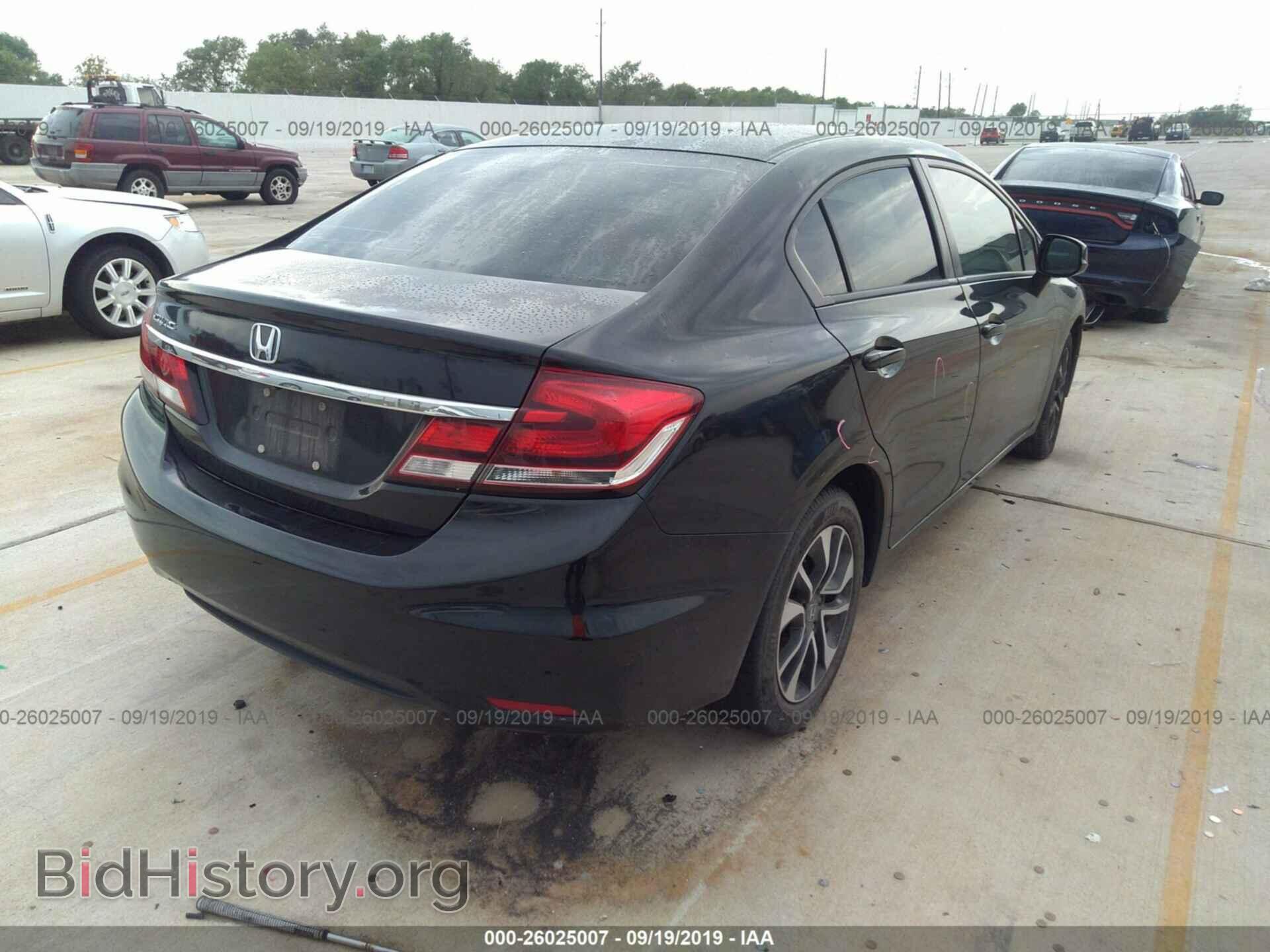 2013 HONDA CIVIC - VIN: 2HGFB2F87DH552689 - Фото 4