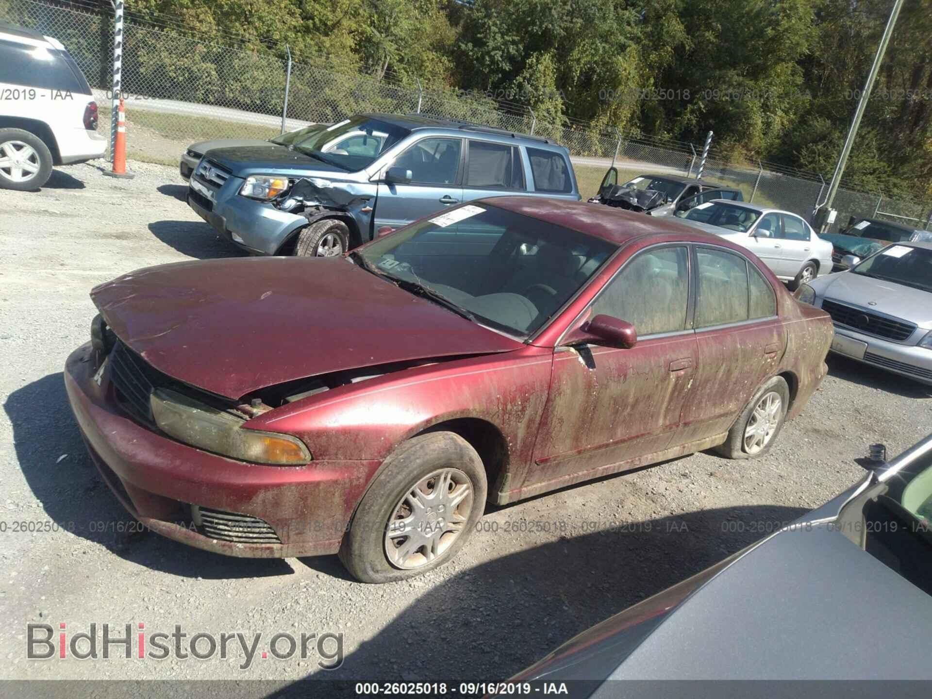 2002 Mitsubishi Galant - VIN: 4A3AA46G52E006599 - Фото 2