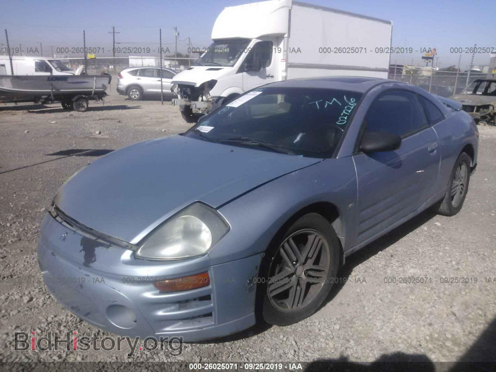 2003 MITSUBISHI ECLIPSE - VIN: 4A3AC74H43E027226 - Фото 2