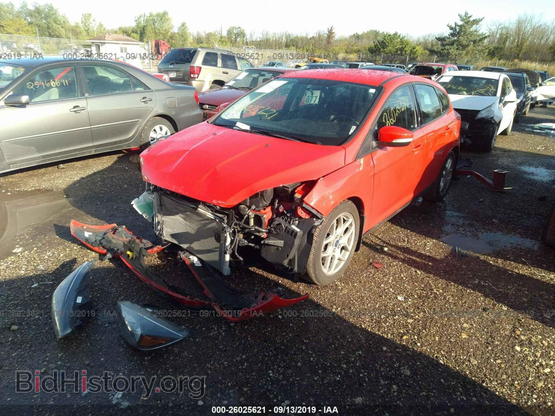 2015 FORD FOCUS - VIN: 1FADP3K23FL347431 - Фото 2