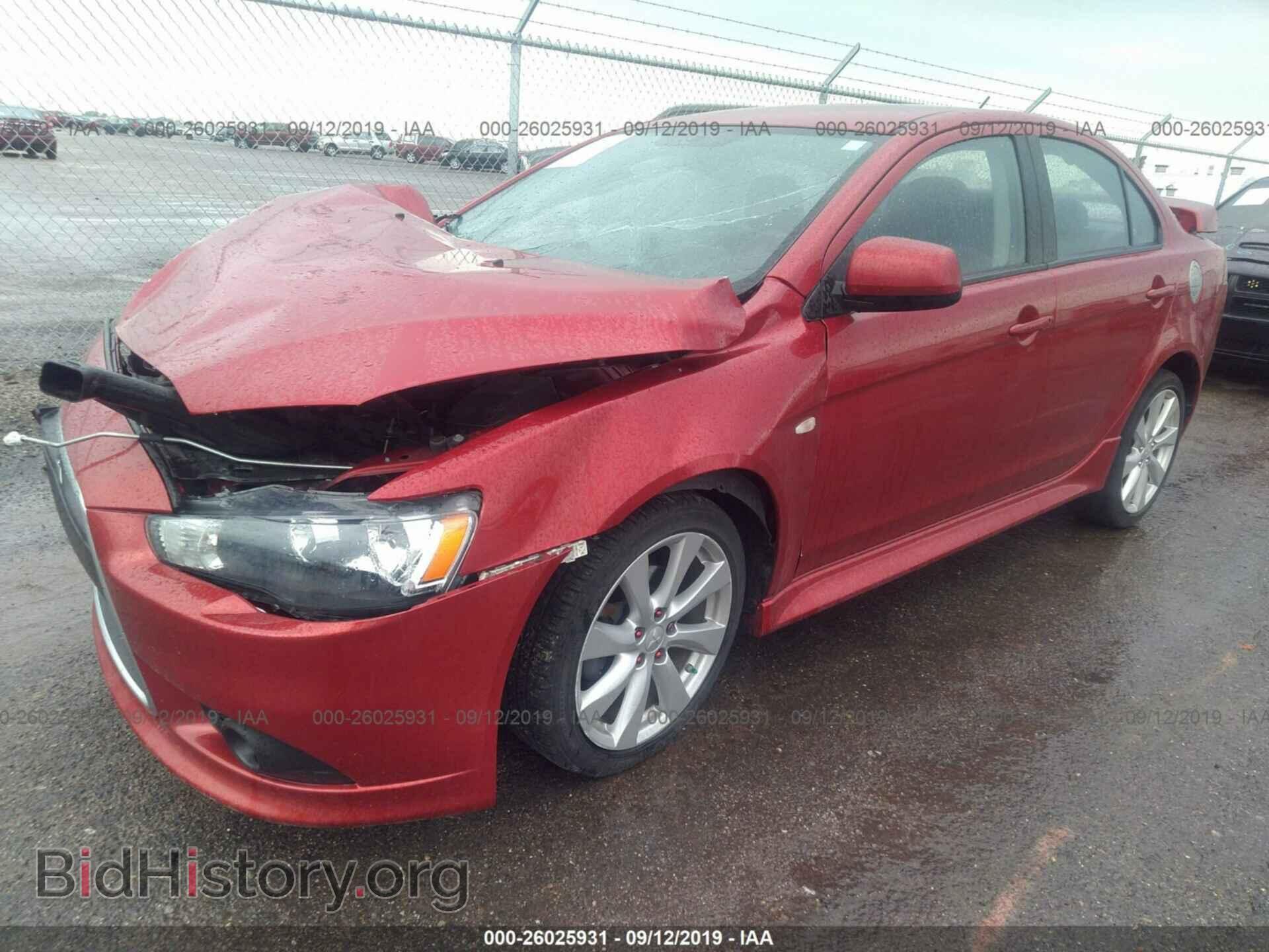 2014 MITSUBISHI LANCER - VIN: JA32U8FWXEU016728 - Фото 2
