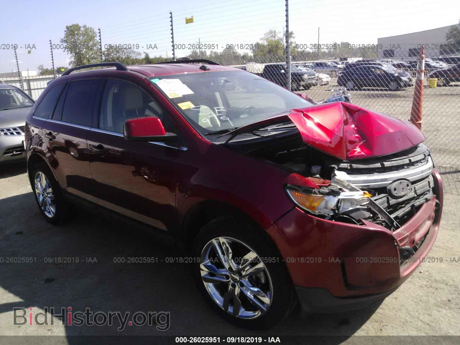 Фотография 2FMDK3KC8BBA19509 - FORD EDGE 2011