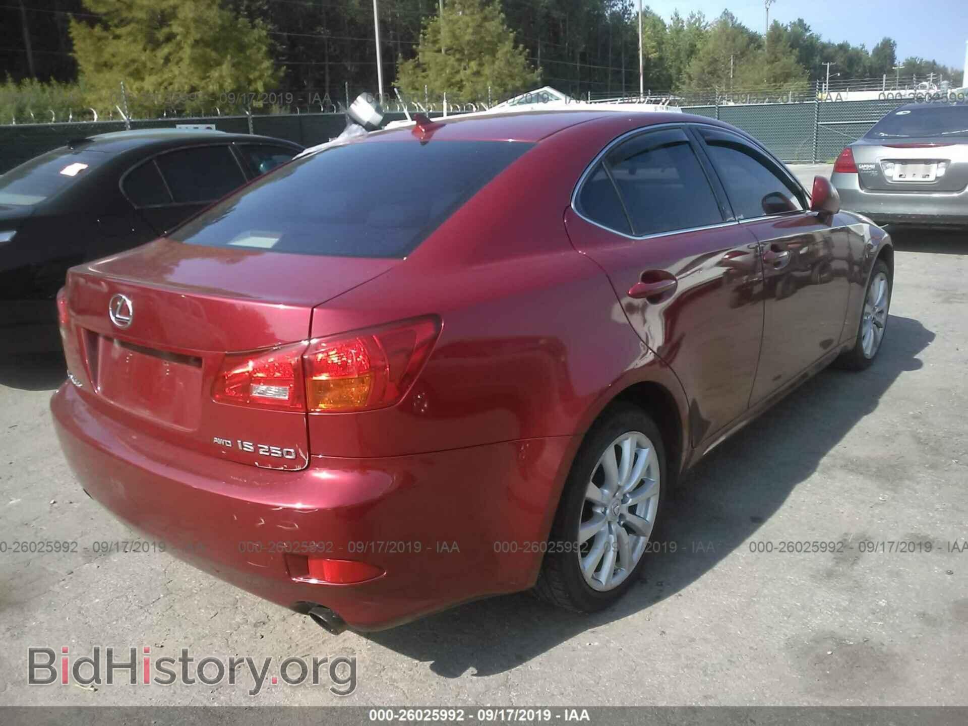 2008 LEXUS IS - VIN: JTHCK262485024374 - Фото 4