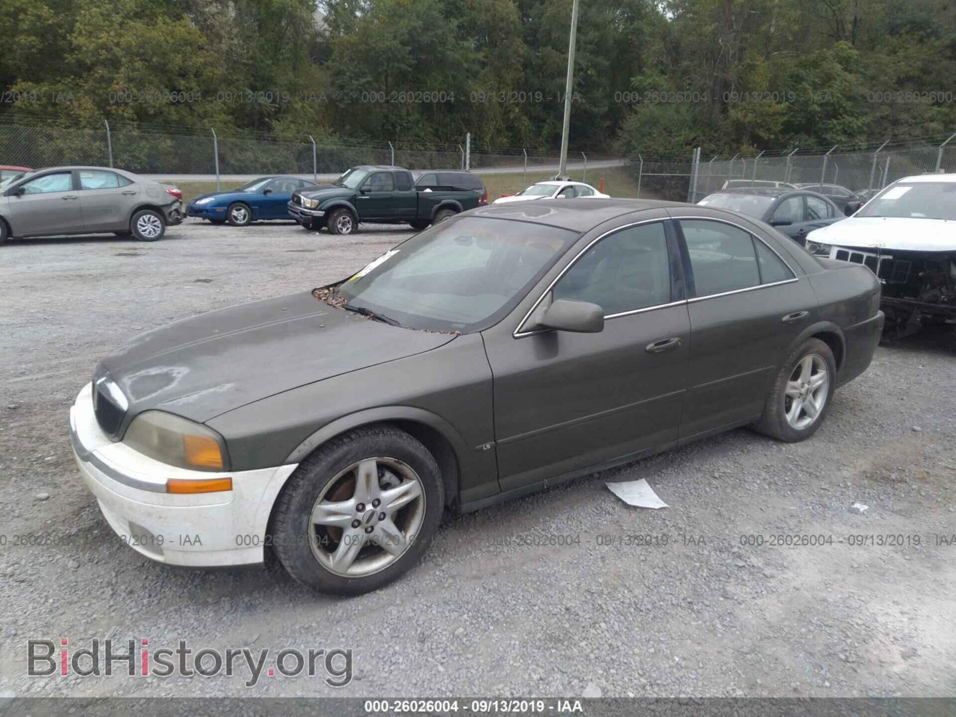 2000 LINCOLN LS - VIN: 1LNHM87A1YY835683 - Фото 2