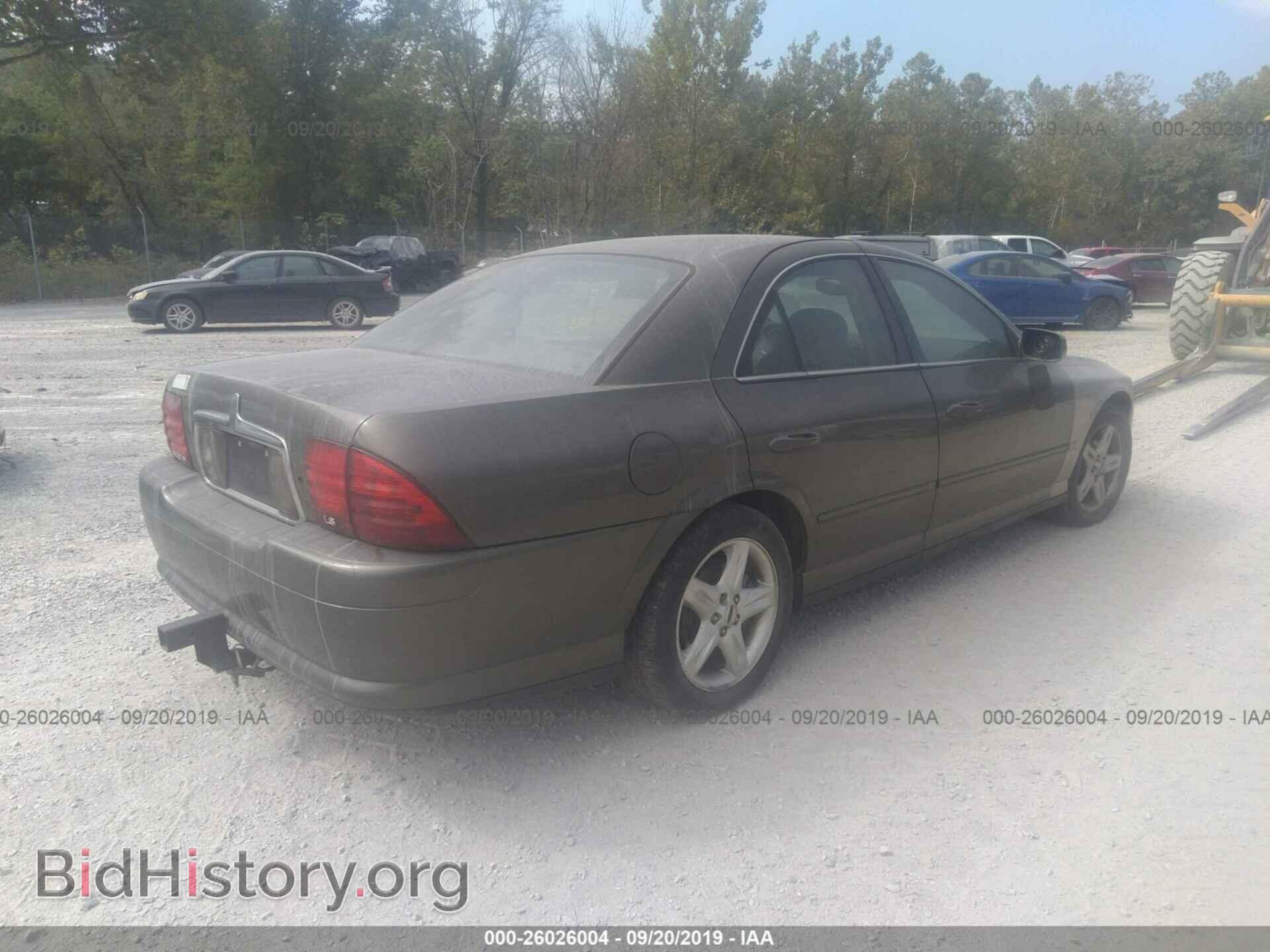 2000 LINCOLN LS - VIN: 1LNHM87A1YY835683 - Фото 4