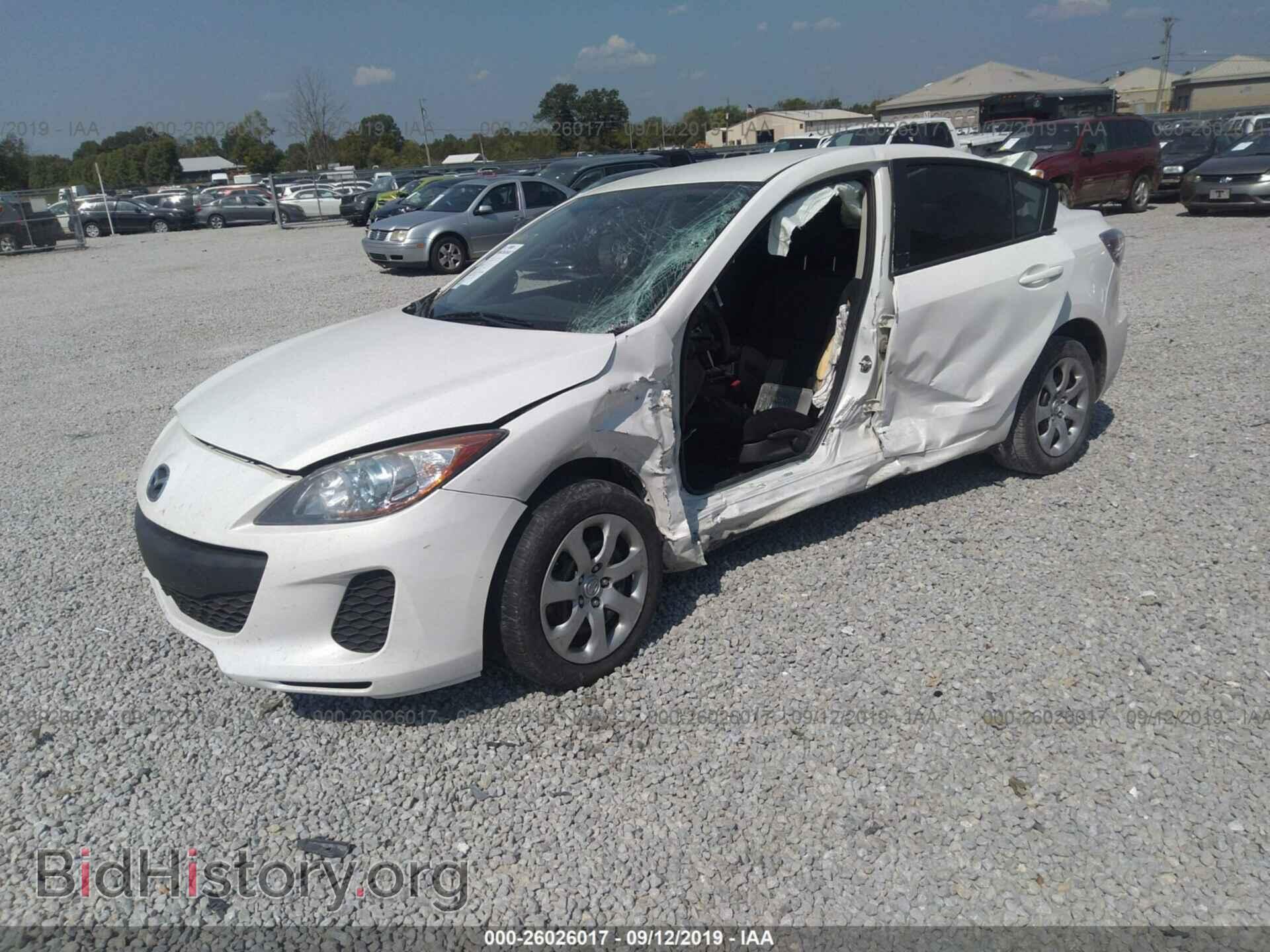 2013 MAZDA 3 - VIN: JM1BL1U79D1847046 - Фото 2