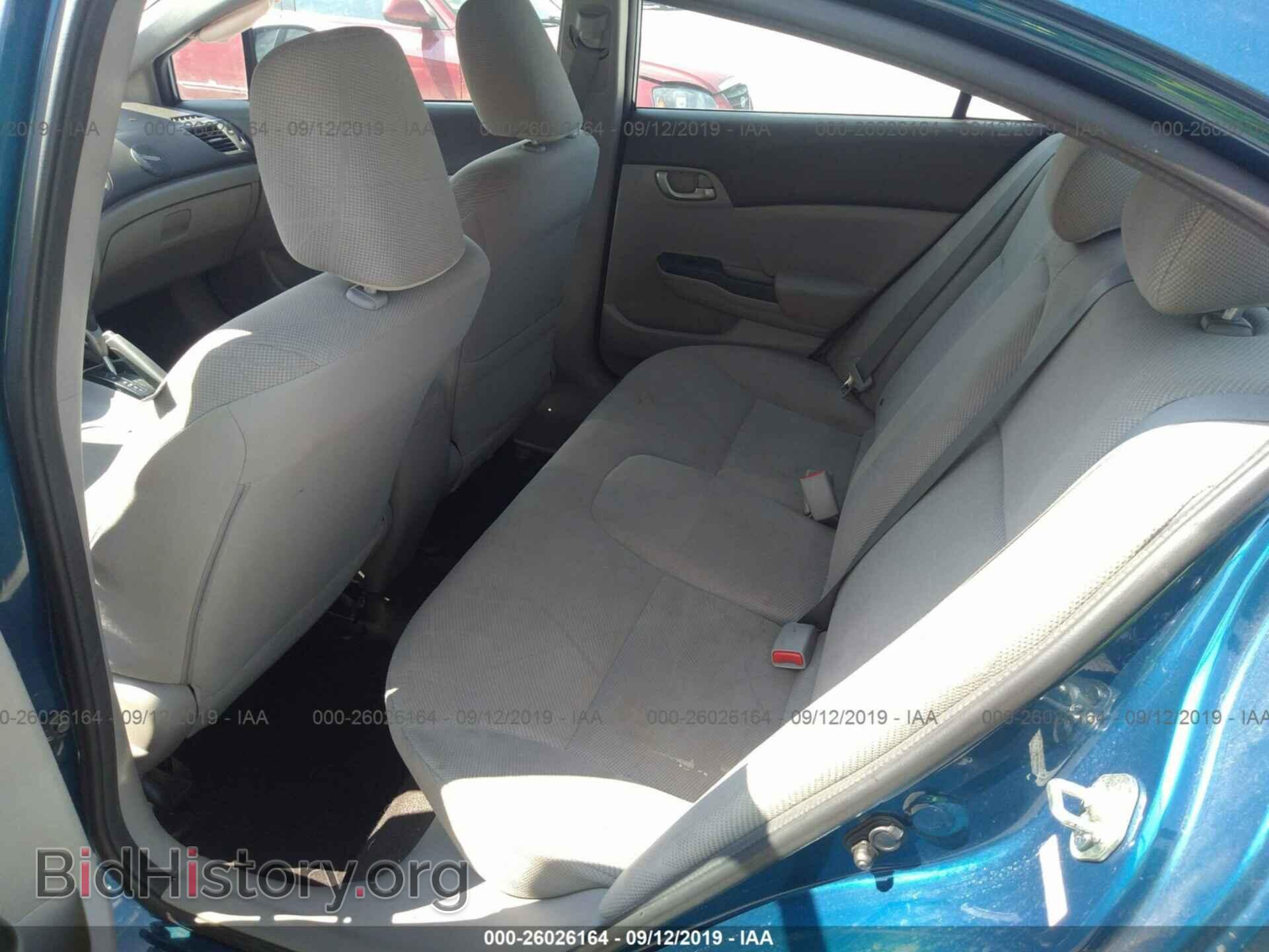 2012 HONDA CIVIC - VIN: 19XFB2F55CE073461 - Photo 8