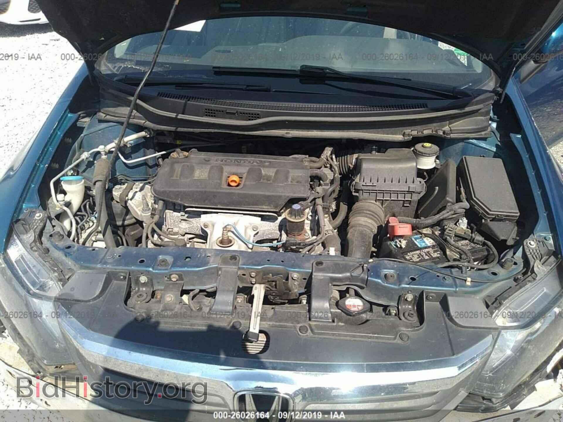 2012 HONDA CIVIC - VIN: 19XFB2F55CE073461 - Photo 10
