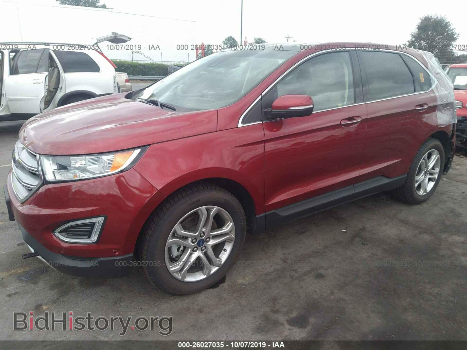 2017 FORD EDGE - VIN: 2FMPK3K80HBC14134 - Фото 2