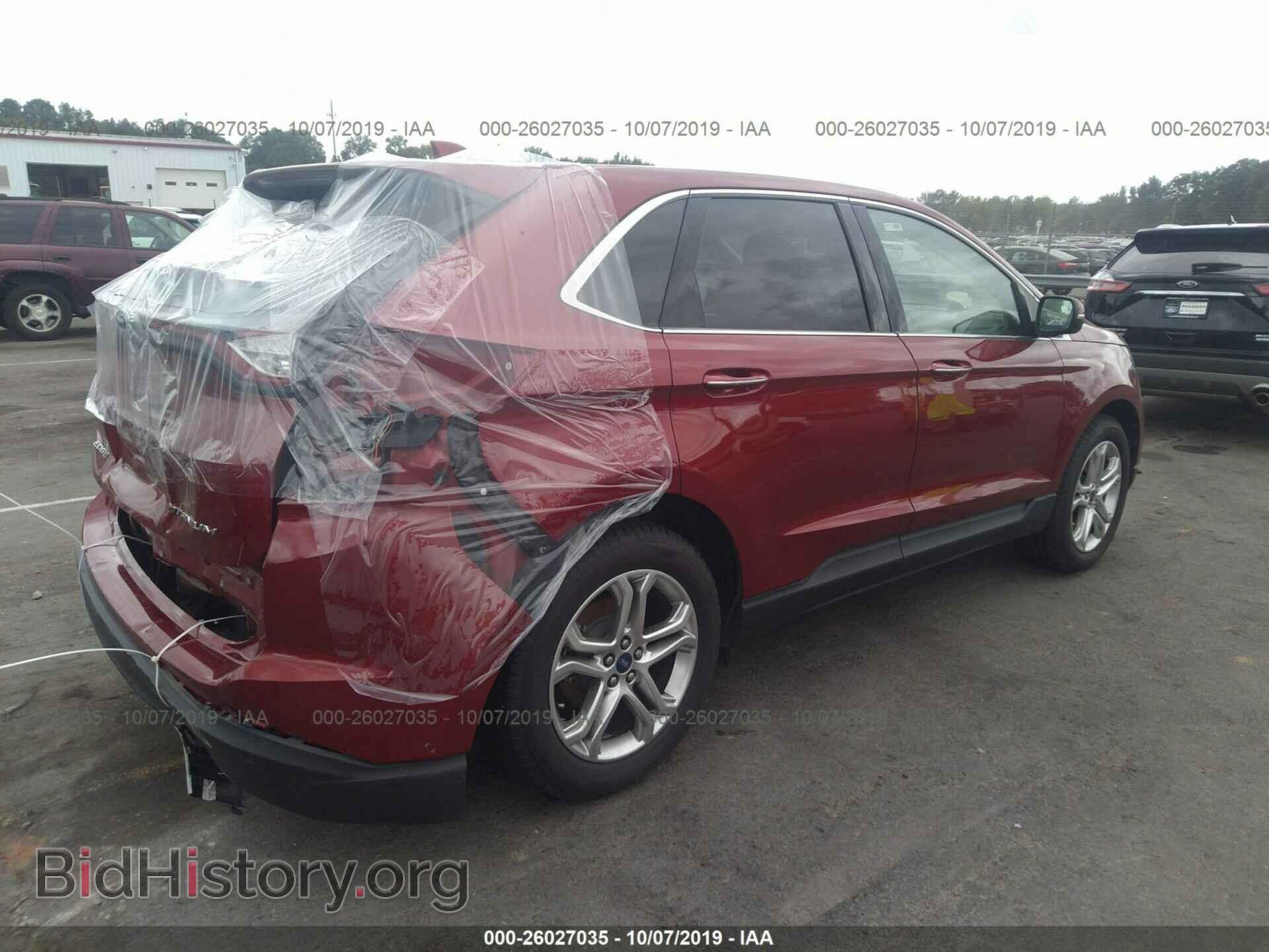 2017 FORD EDGE - VIN: 2FMPK3K80HBC14134 - Фото 4