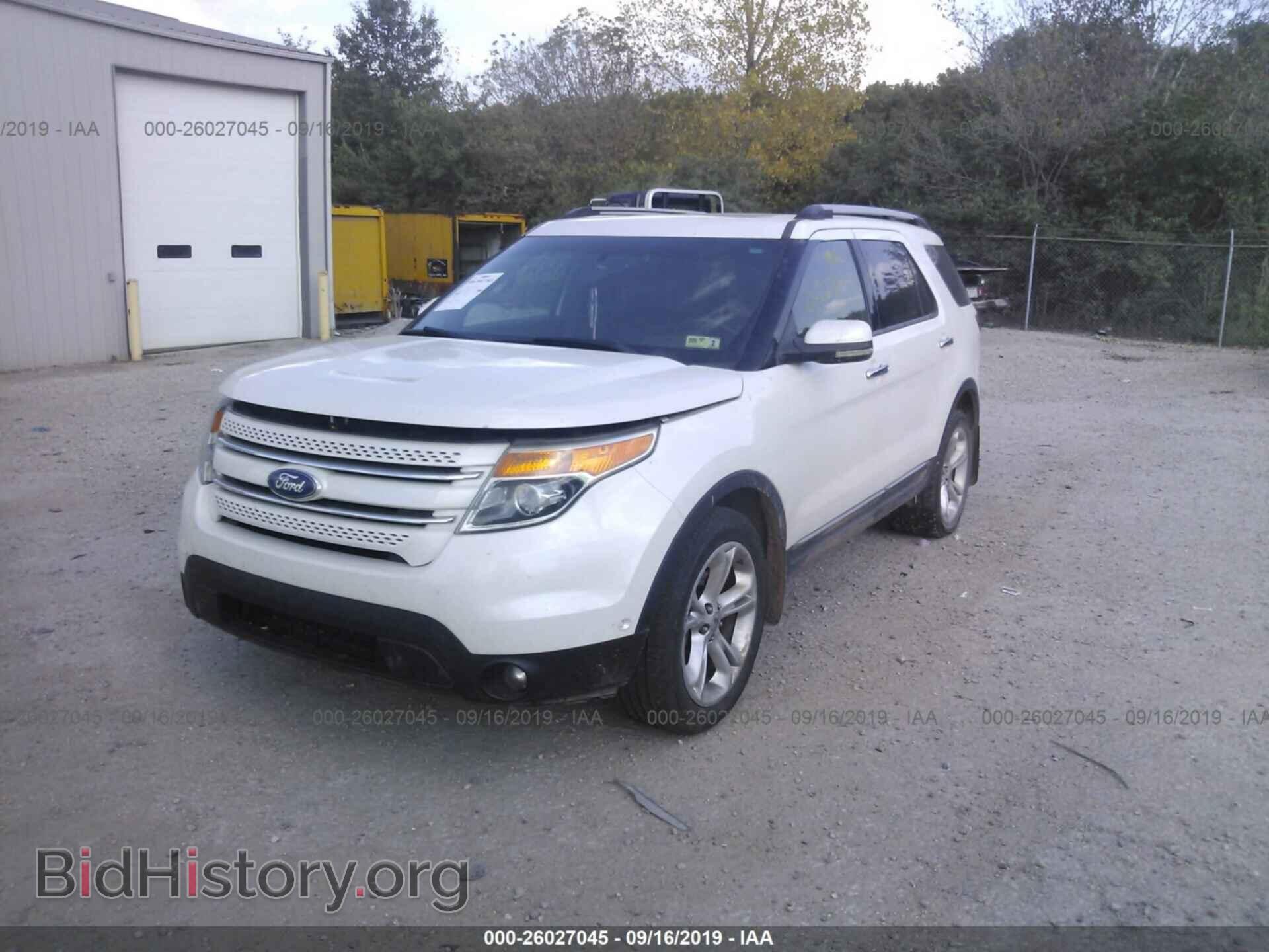 2011 FORD EXPLORER - VIN: 1FMHK8F87BGA07736 - Фото 2