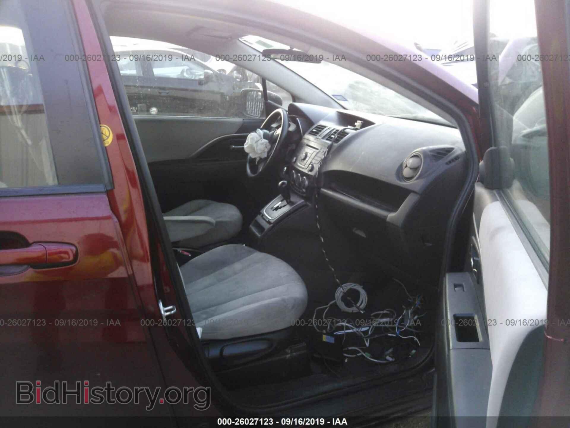 2012 MAZDA 5 - VIN: JM1CW2BL7C0119487 - Фото 5