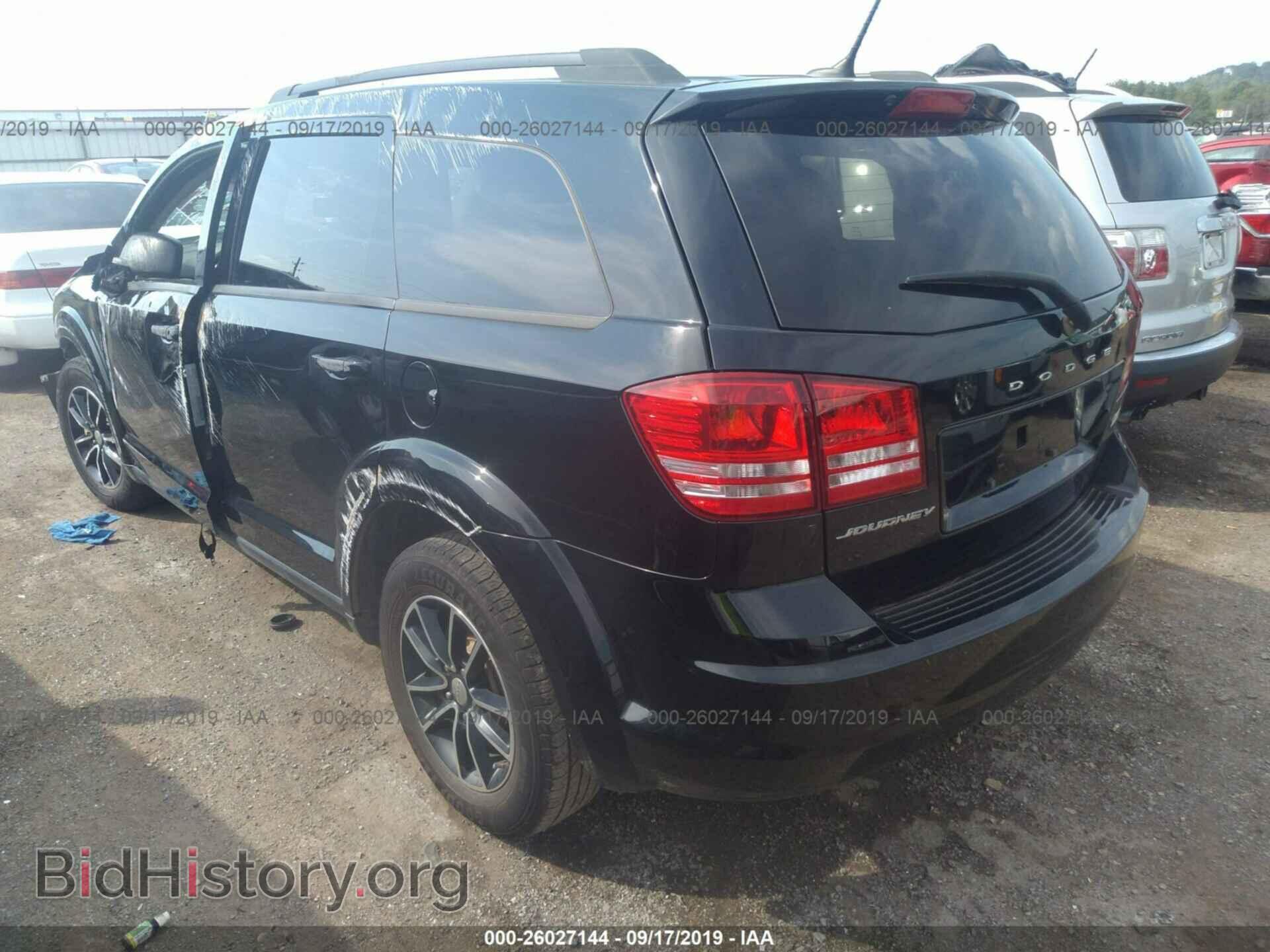 2017 DODGE JOURNEY - VIN: 3C4PDCAB5HT576895 - Фото 3