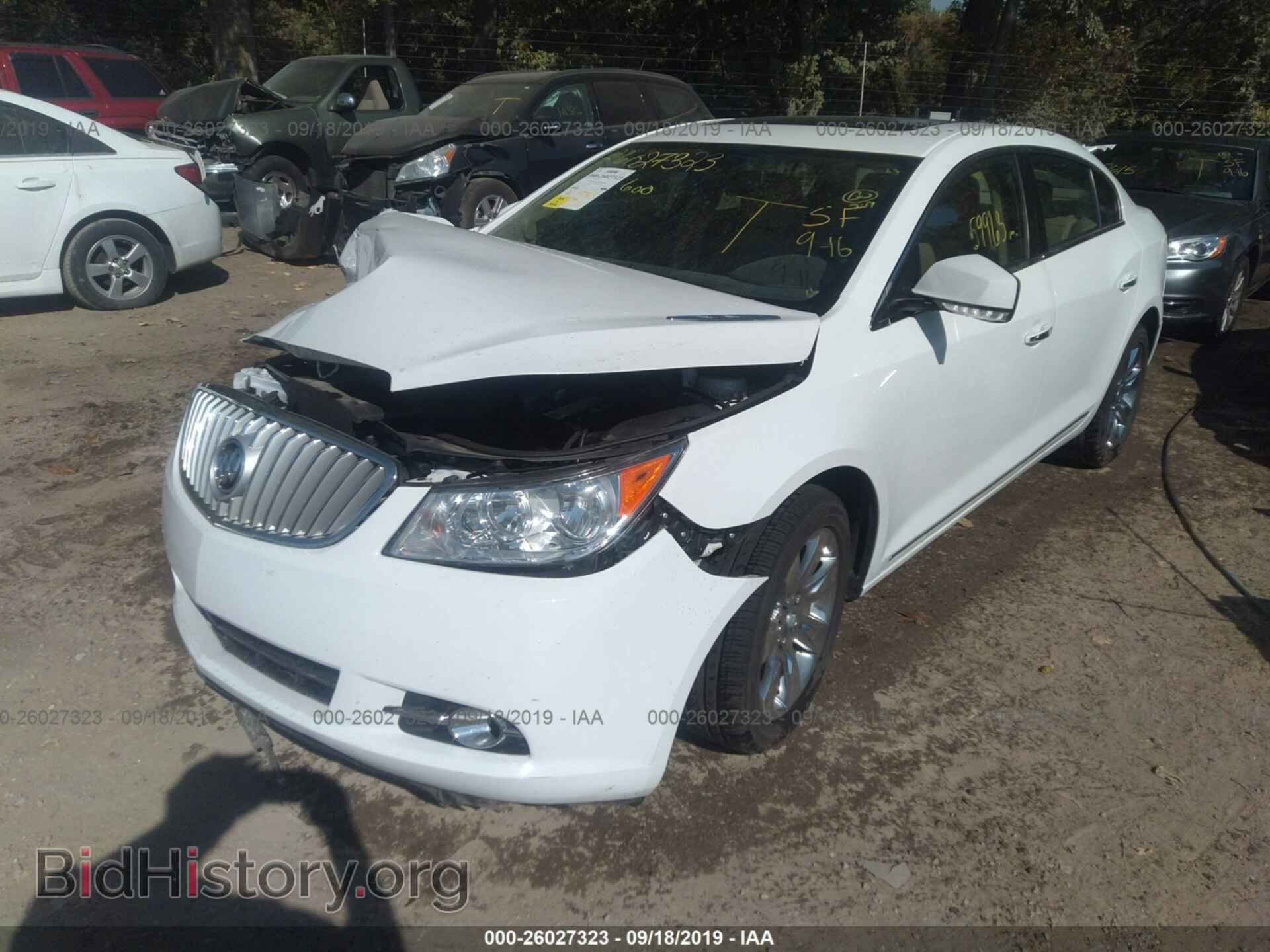 2012 BUICK LACROSSE - VIN: 1G4GH5G34CF336493 - Фото 2