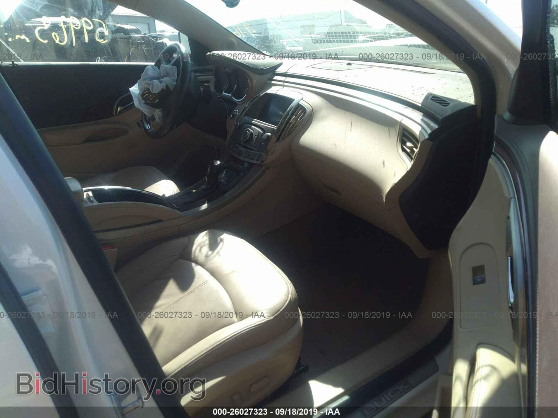 2012 BUICK LACROSSE - VIN: 1G4GH5G34CF336493 - Фото 5