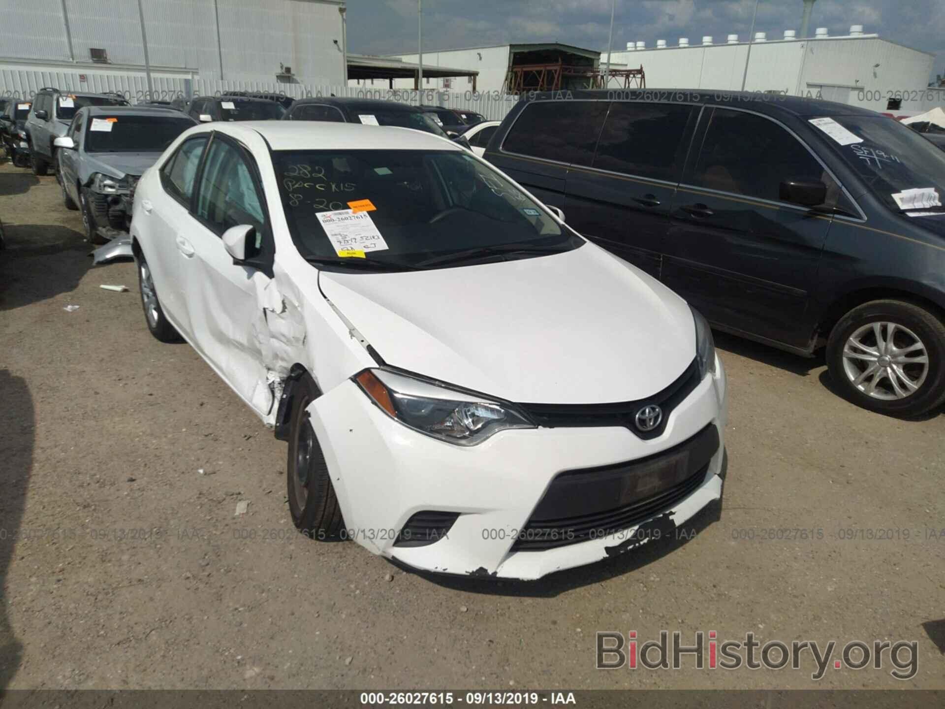 Photo 5YFBURHE0EP149992 - TOYOTA COROLLA 2014