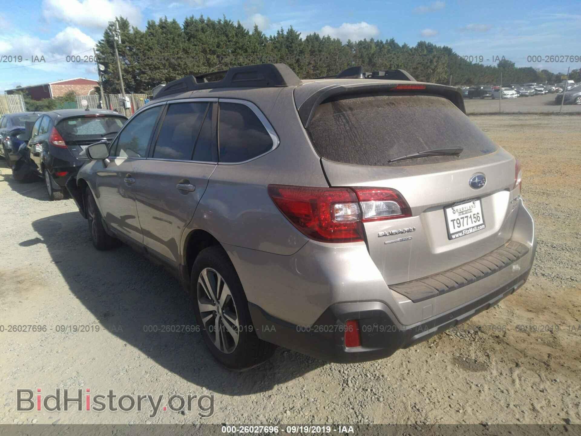 2019 SUBARU OUTBACK - VIN: 4S4BSENC4K3342065 - Фото 3