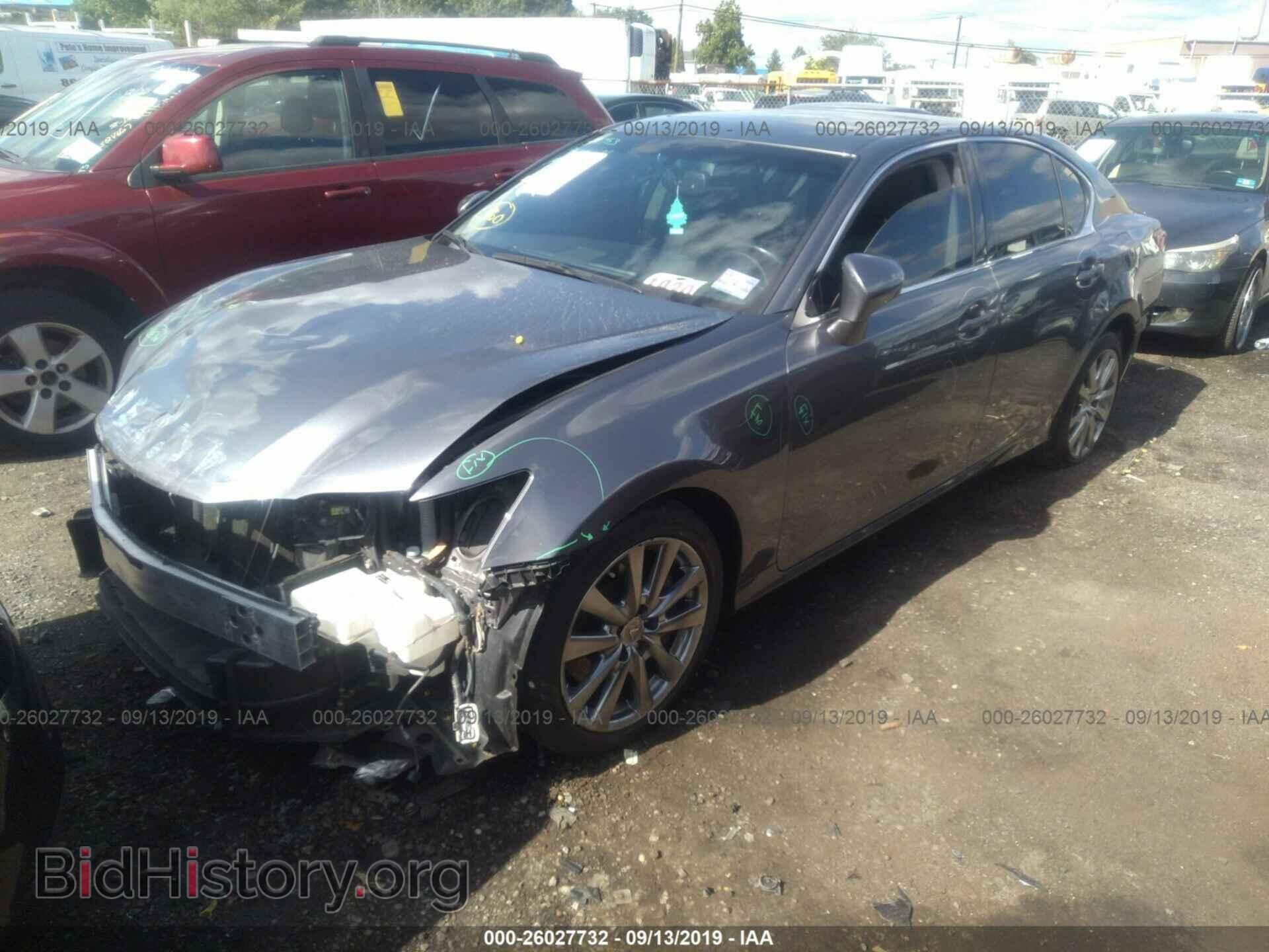 2013 LEXUS GS - VIN: JTHCE1BL6D5011233 - Фото 2