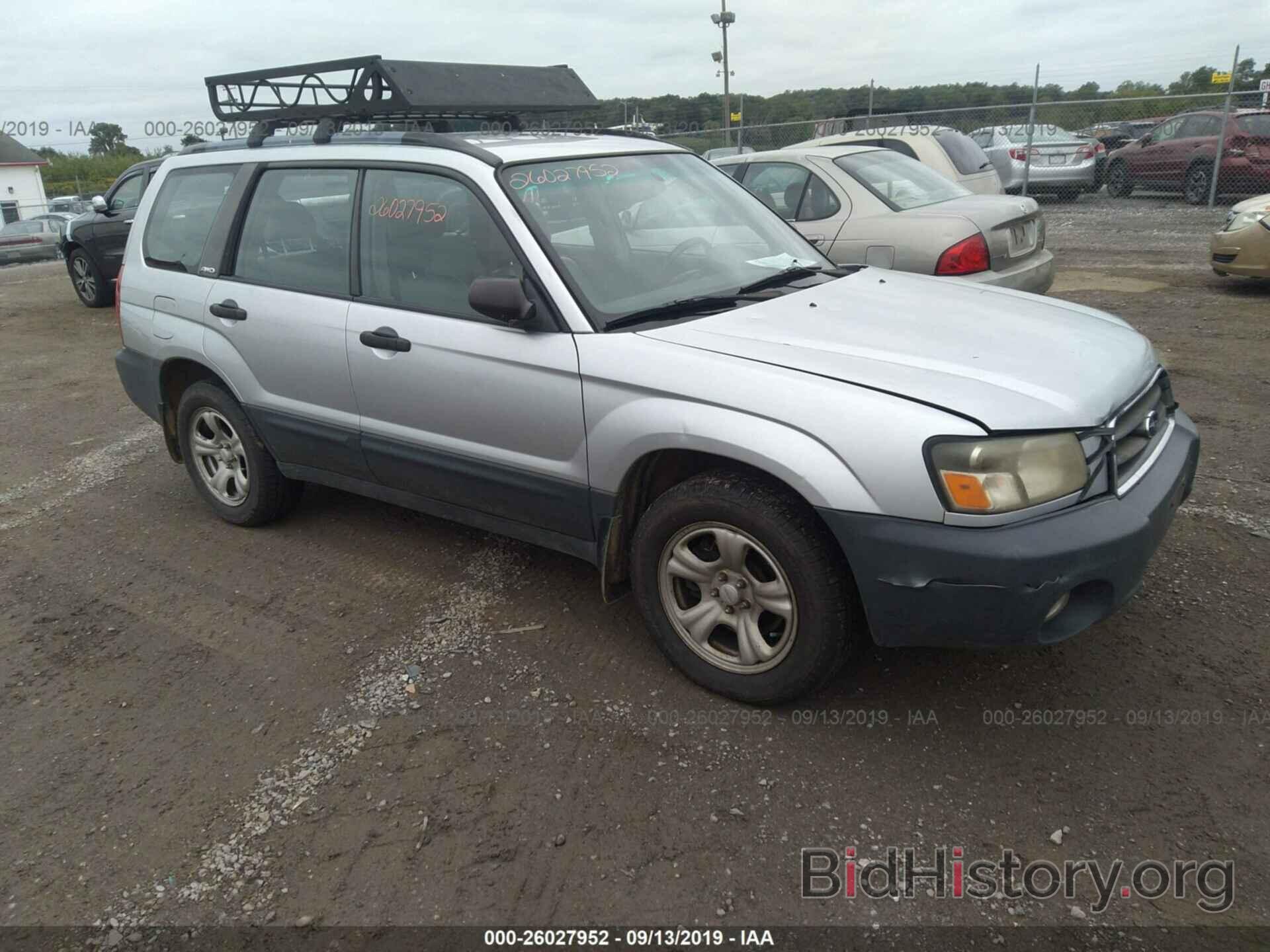 Photo JF1SG63613H765981 - SUBARU FORESTER 2003