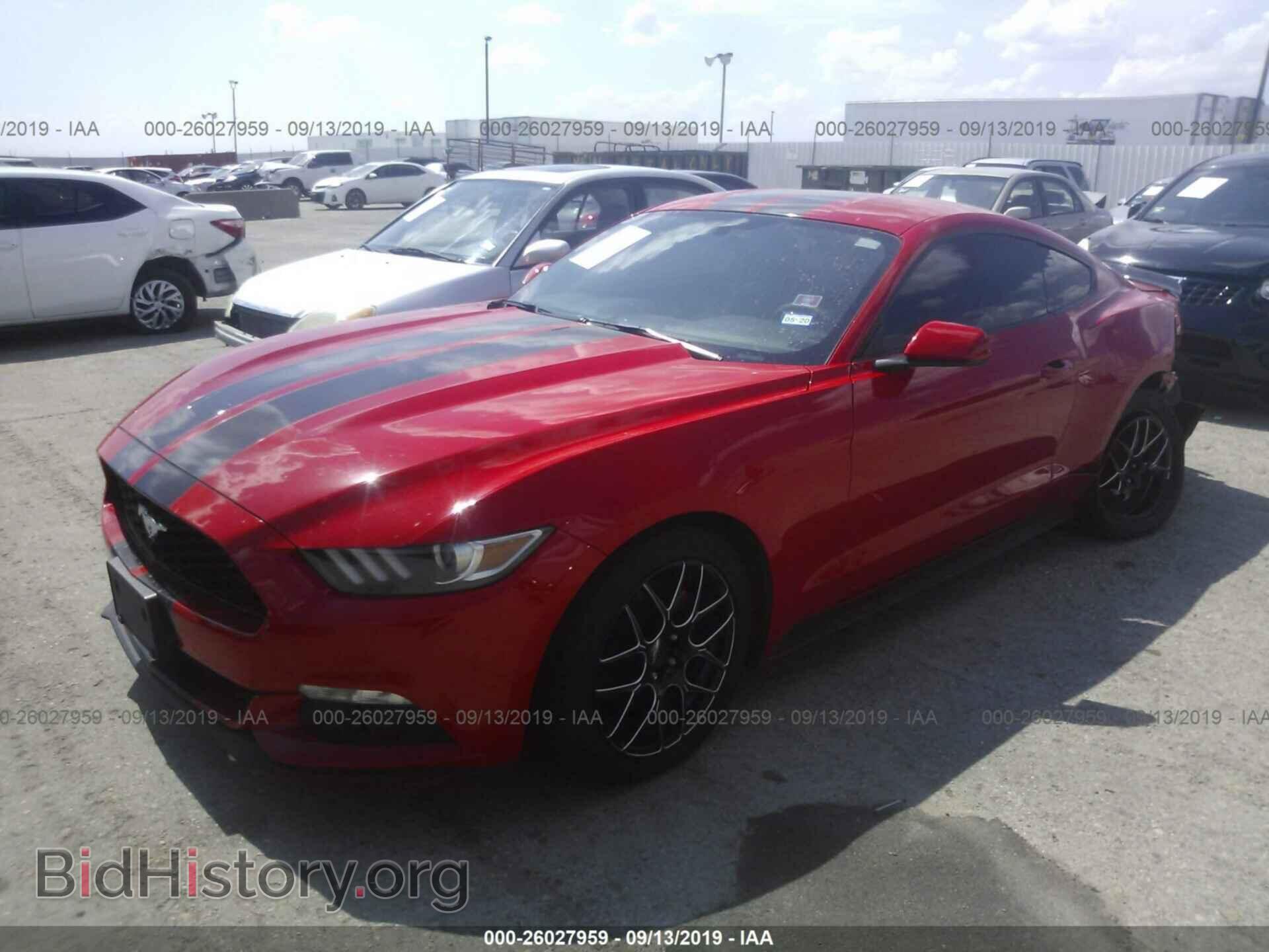 2015 FORD MUSTANG - VIN: 1FA6P8AM2F5381762 - Фото 2