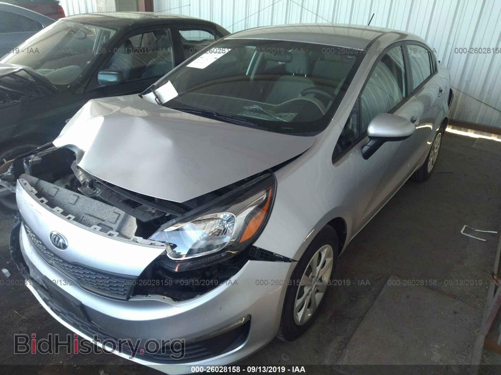 2017 KIA RIO - VIN: KNADM4A31H6034962 - Фото 2