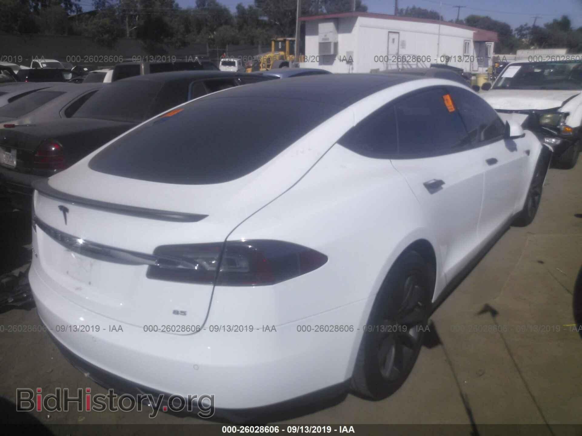 2014 TESLA MODEL S - VIN: 5YJSA1H16EFP33705 - Photo 4