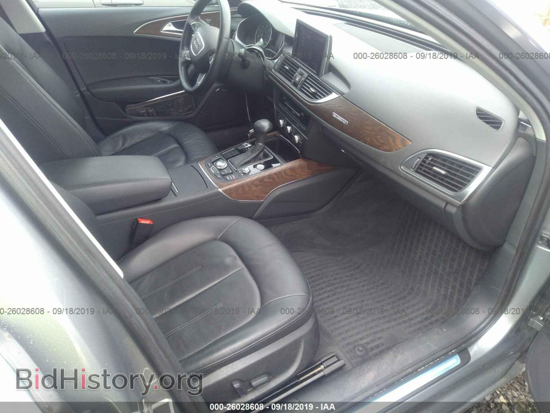 2013 AUDI A6 - VIN: WAUGFAFC9DN069358 - Фото 5
