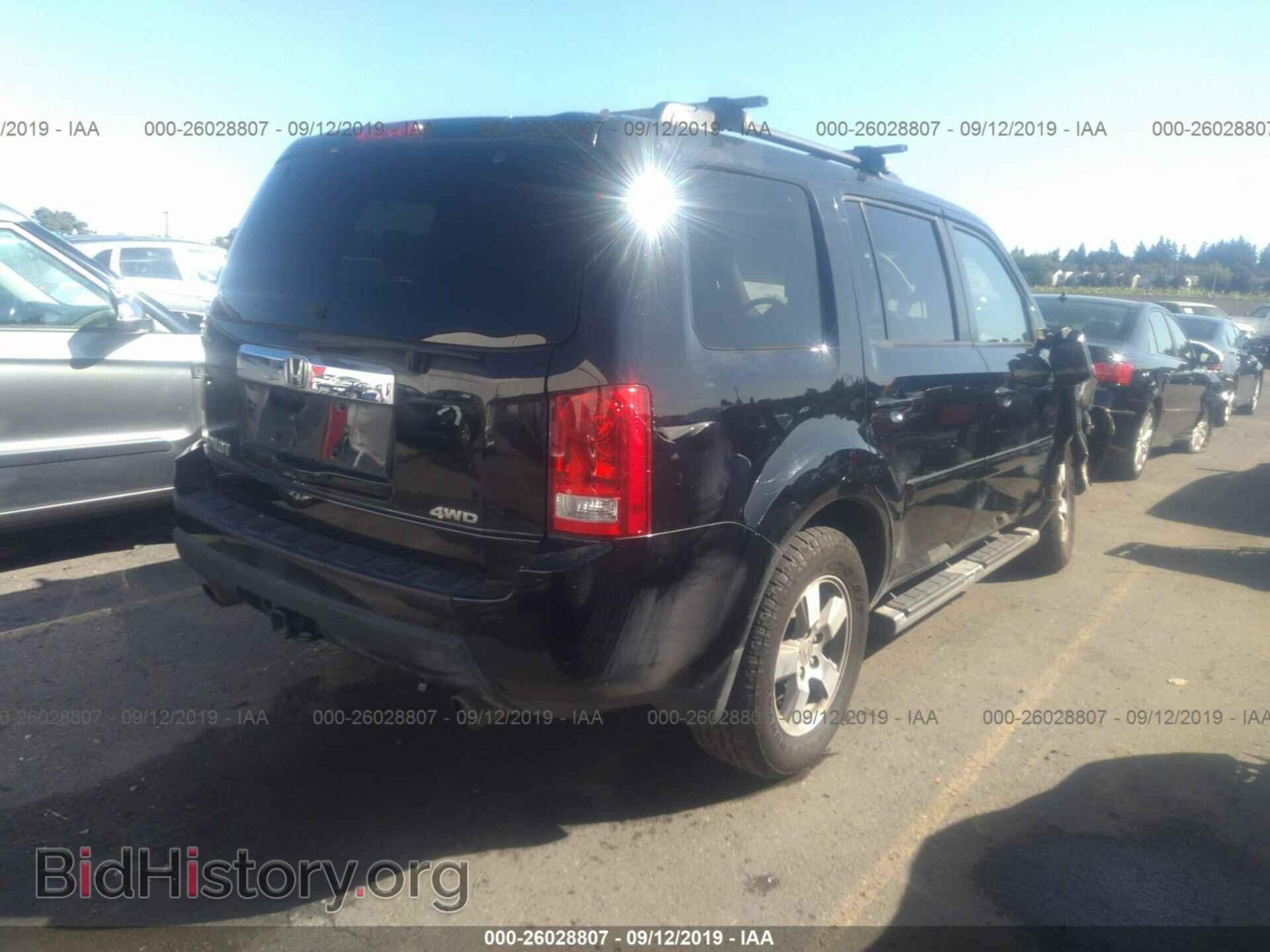 2011 HONDA PILOT - VIN: 5FNYF4H70BB010932 - Фото 4