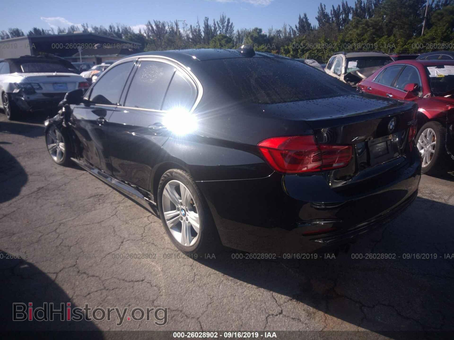 2016 BMW 328 - VIN: WBA8E3G51GNU02255 - Фото 3