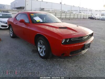 2017 Dodge CHALLENGER SXT, orange — VIN 2C3CDZAG4HH516987, IAAI
