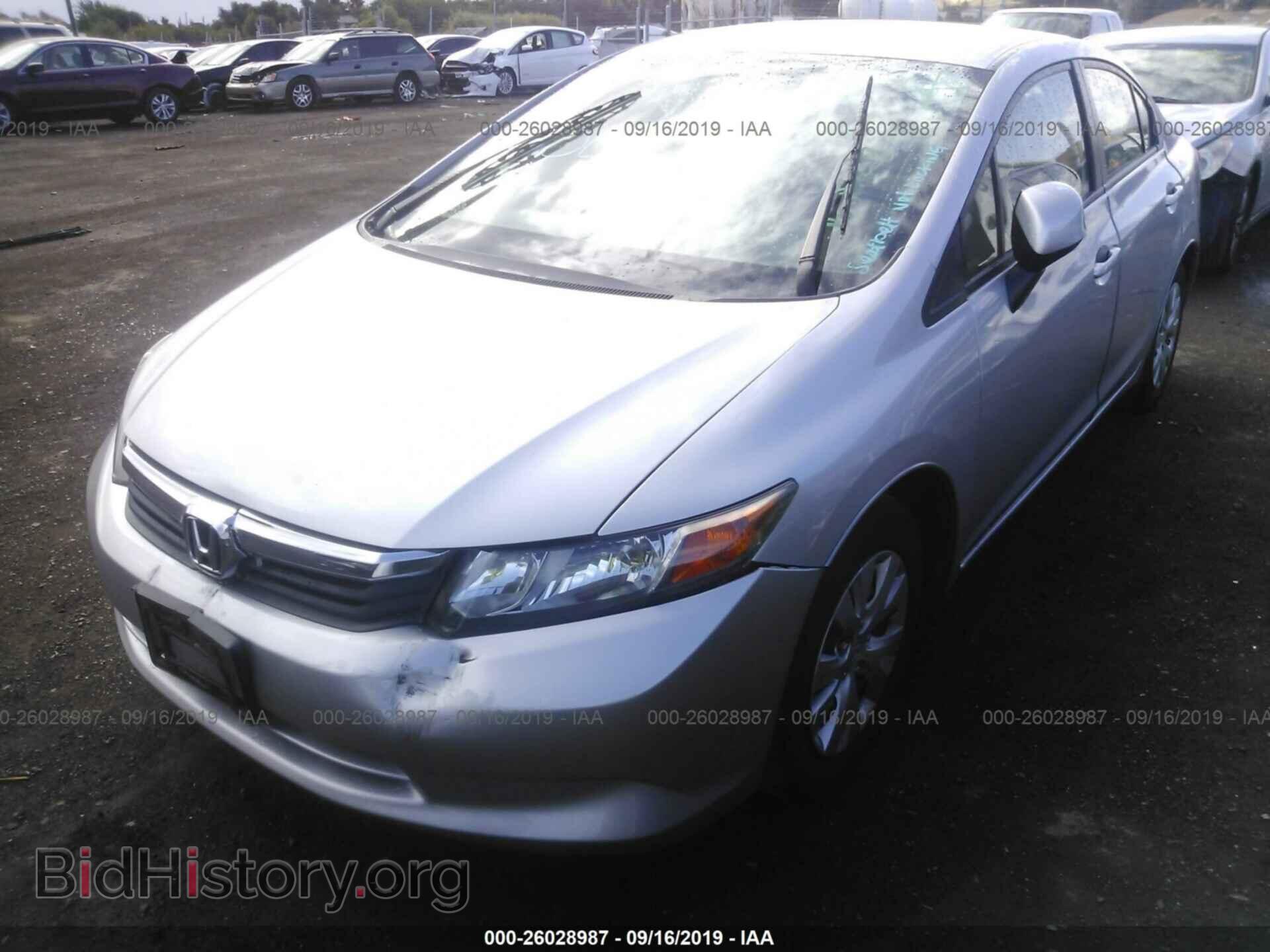 2012 HONDA CIVIC - VIN: 2HGFB2F57CH517218 - Фото 6
