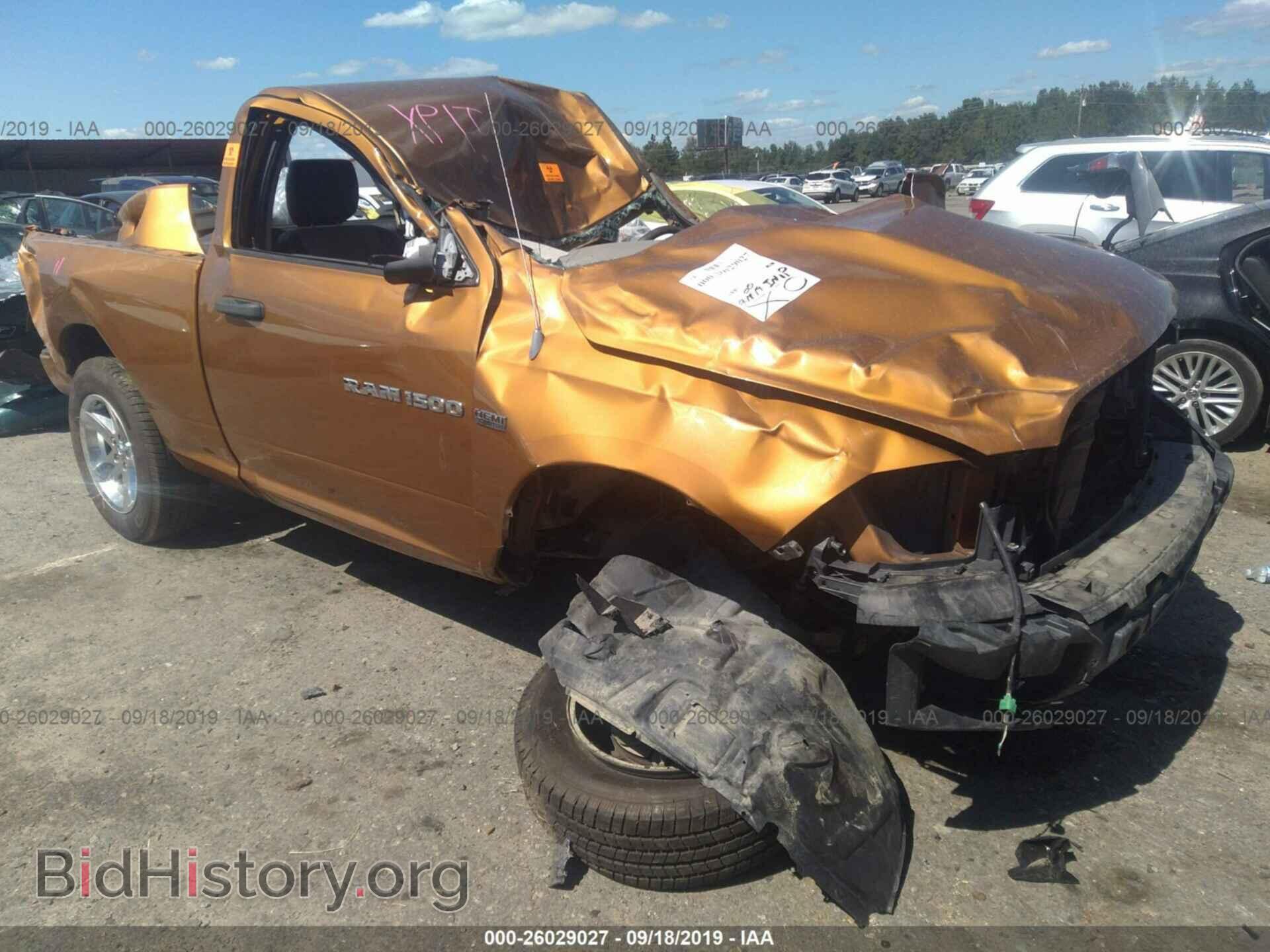 Фотография 3C6JD7AT7CG267217 - DODGE RAM 1500 2012