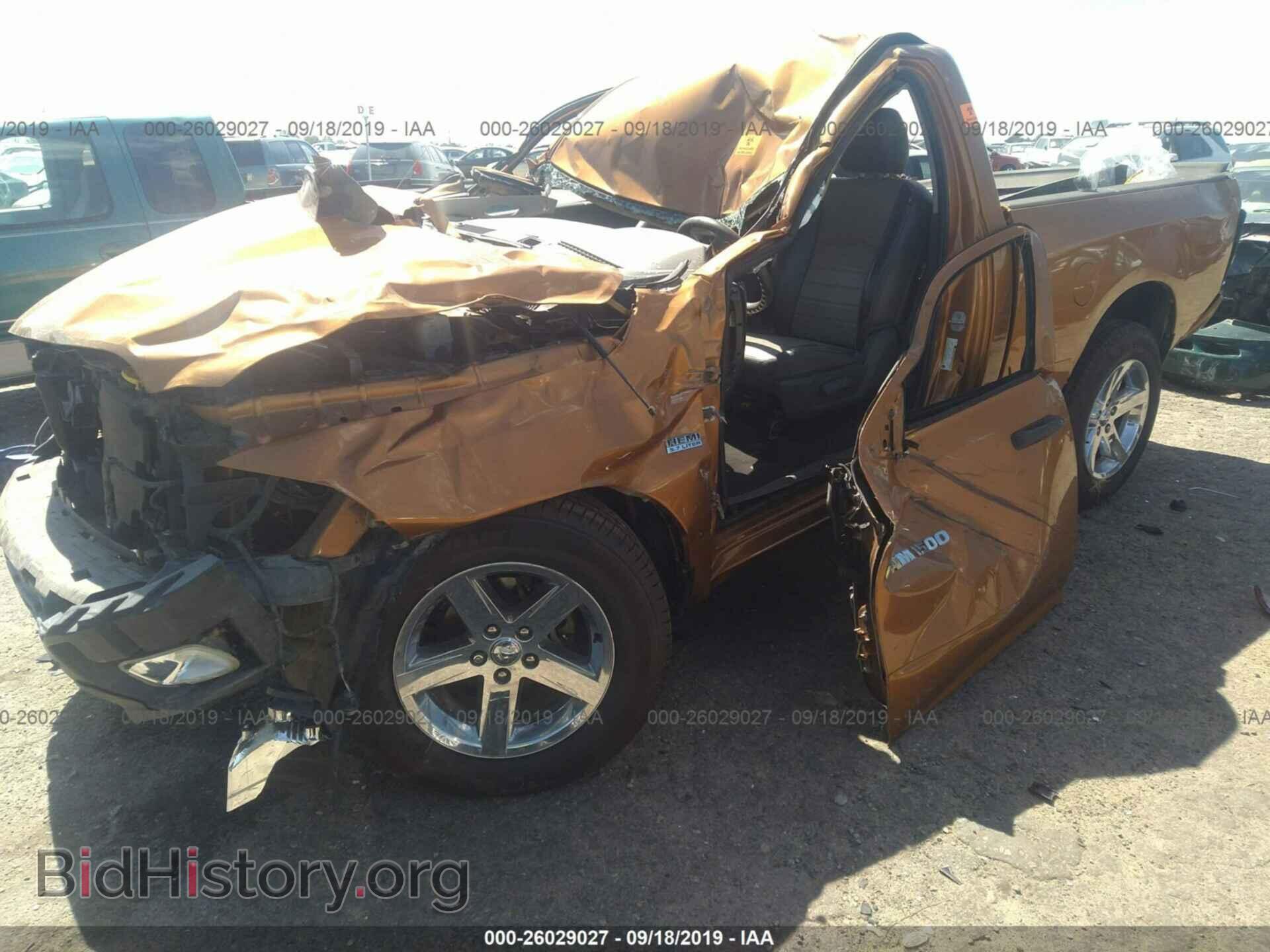2012 DODGE RAM 1500 - VIN: 3C6JD7AT7CG267217 - Фото 2
