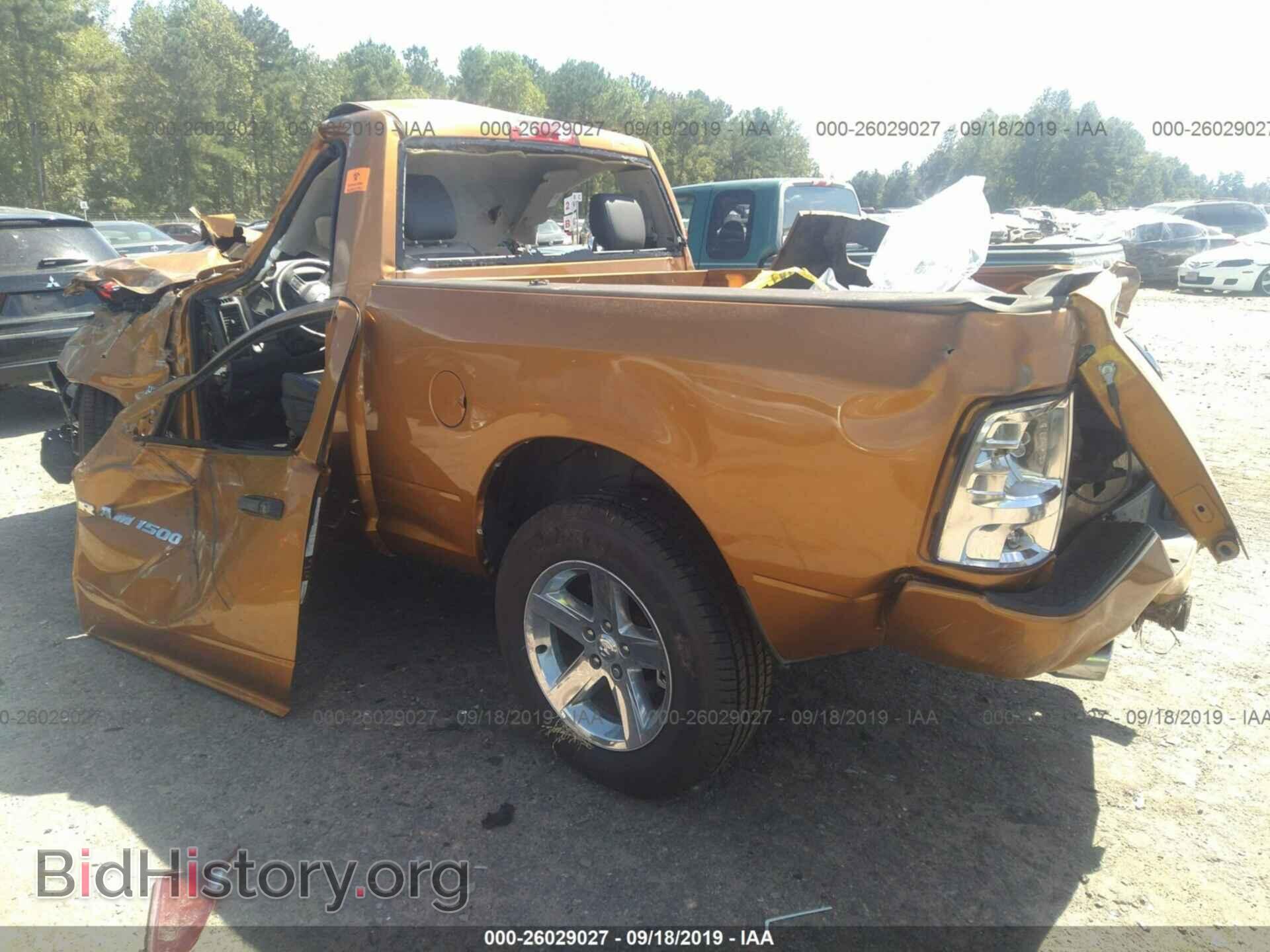 2012 DODGE RAM 1500 - VIN: 3C6JD7AT7CG267217 - Фото 3