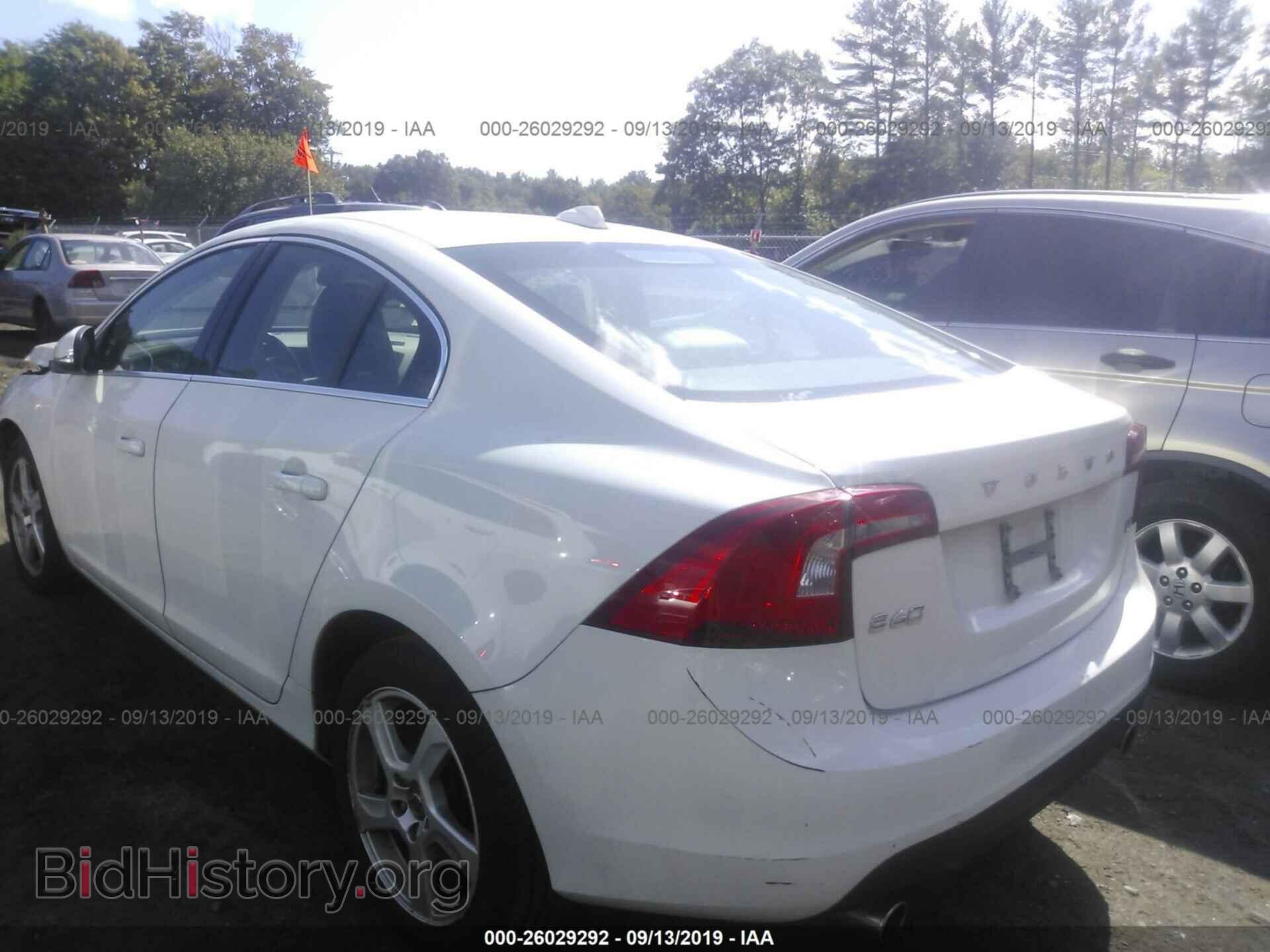 2013 VOLVO S60 - VIN: YV1612FS1D2202832 - Фото 3