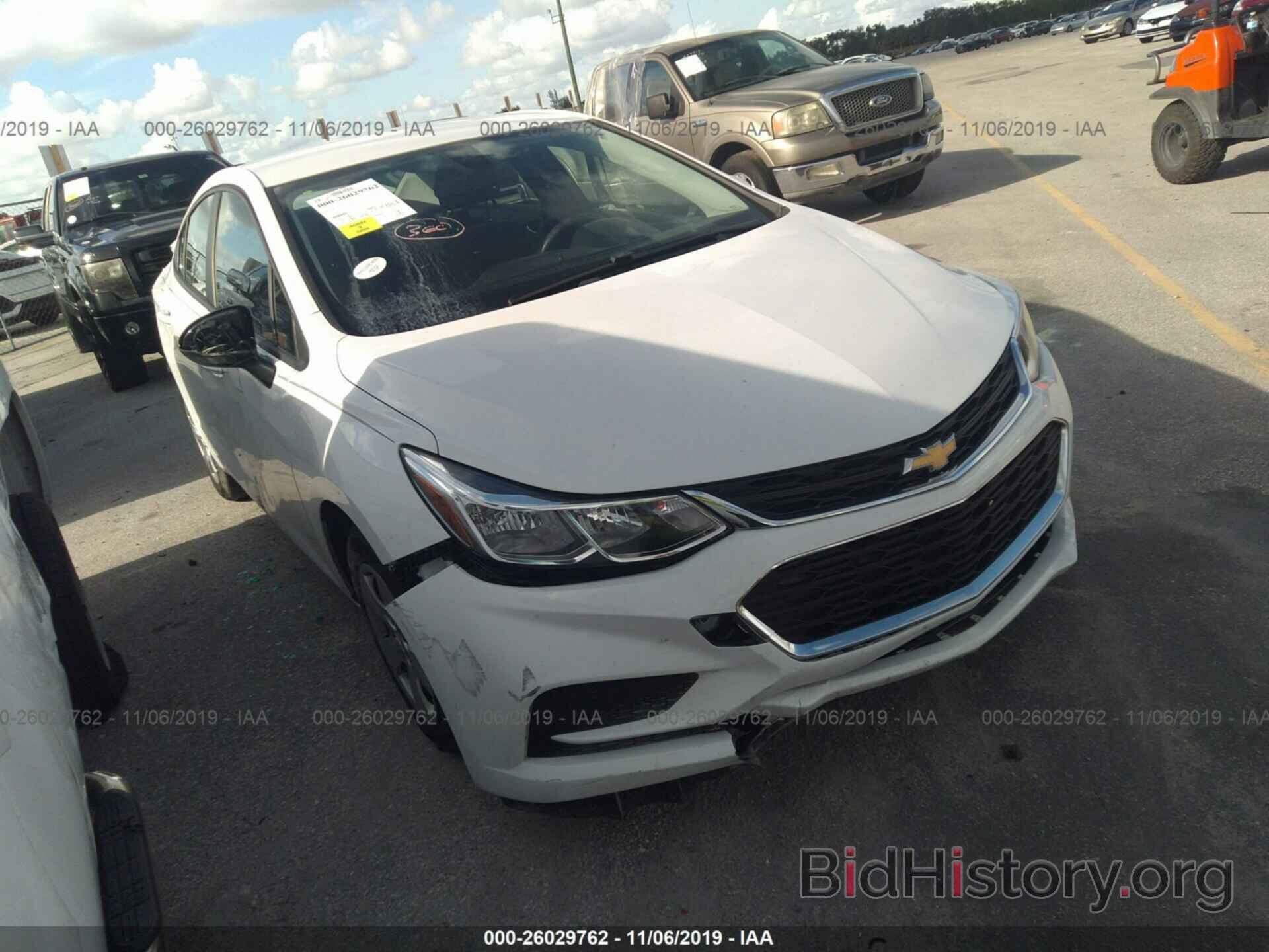 Фотография 1G1BC5SM5J7212763 - CHEVROLET CRUZE 2018