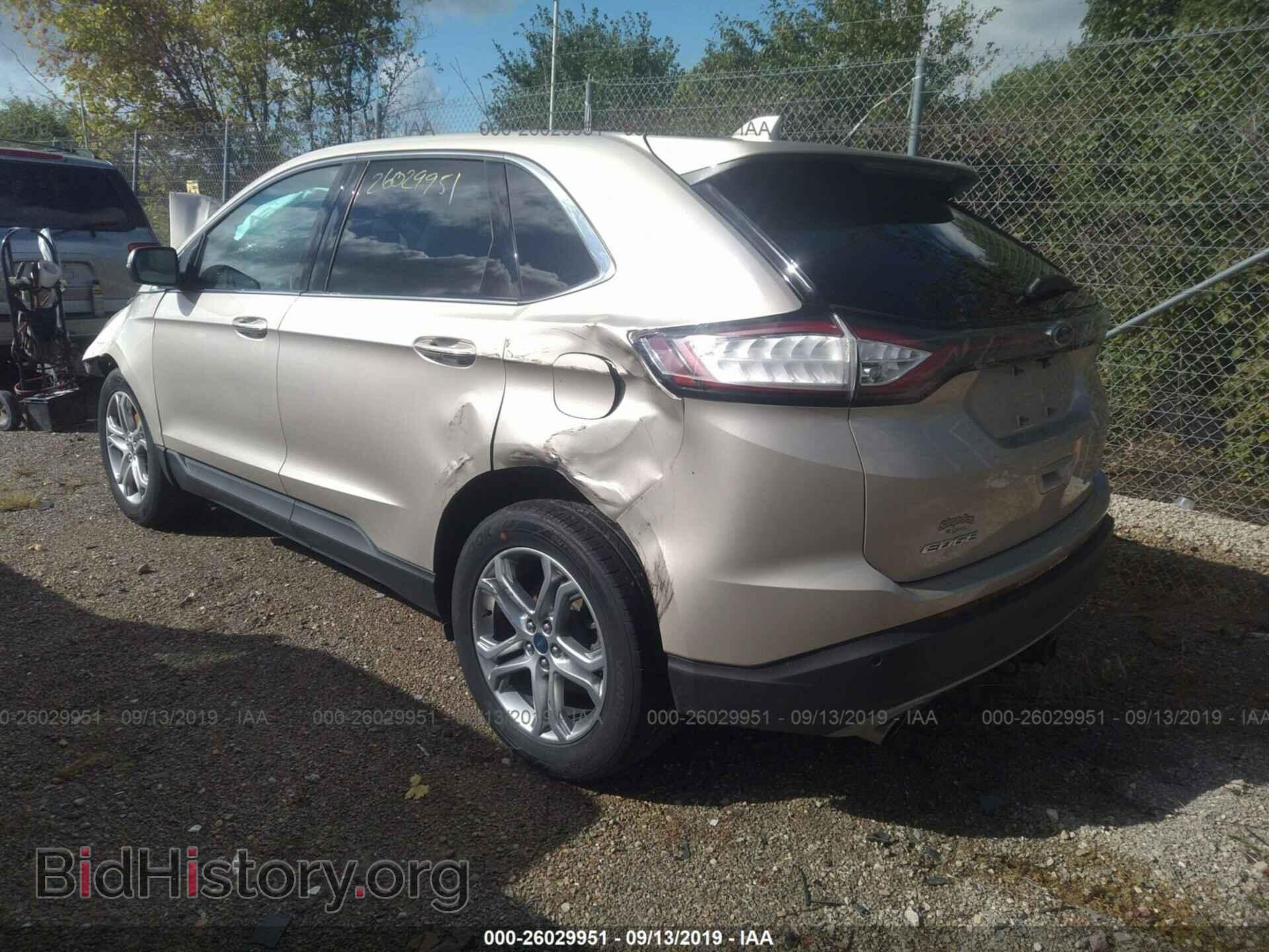 2017 FORD EDGE - VIN: 2FMPK4K96HBC52773 - Photo 3