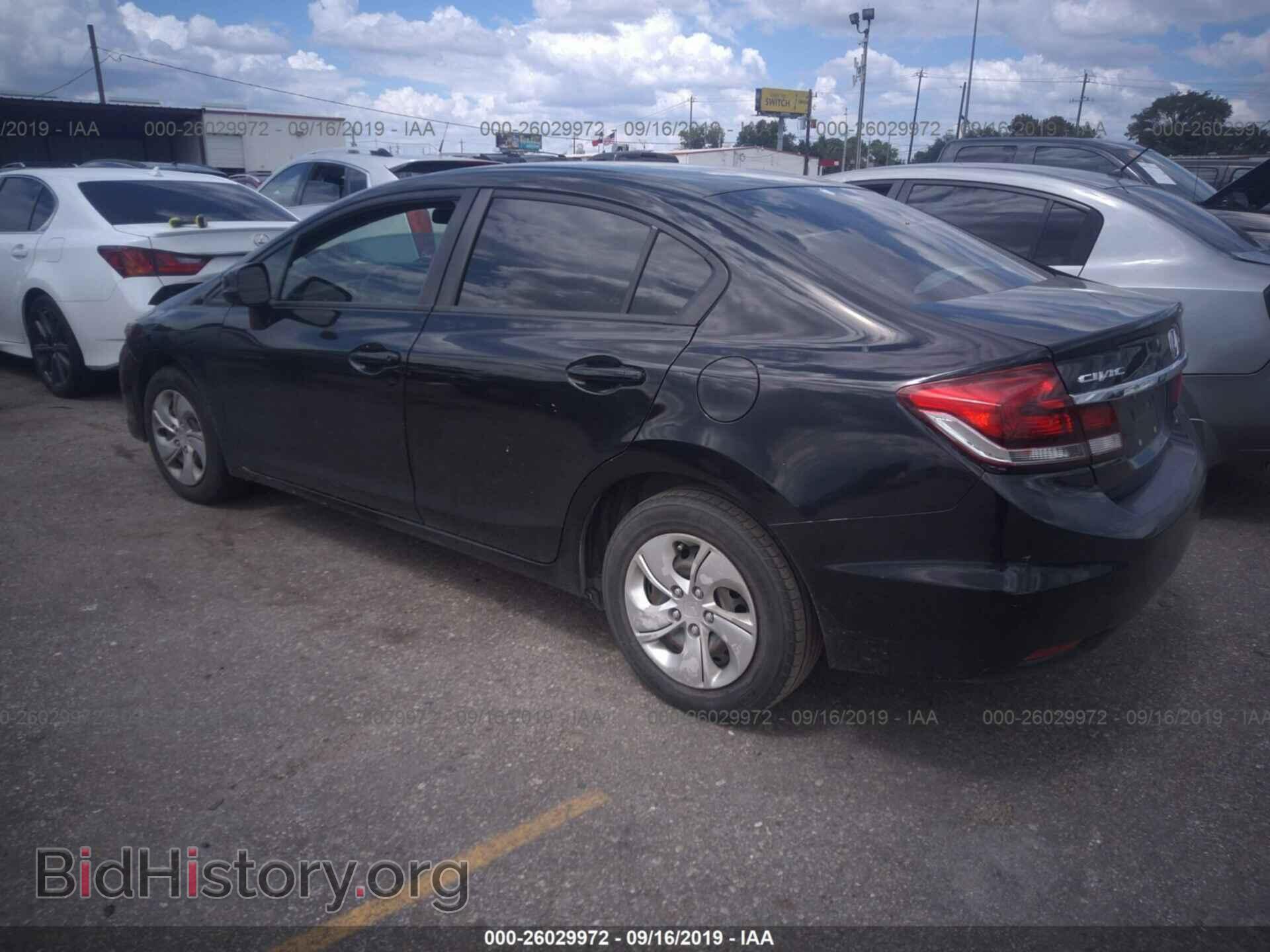 2013 HONDA CIVIC - VIN: 2HGFB2F55DH575801 - Фото 3