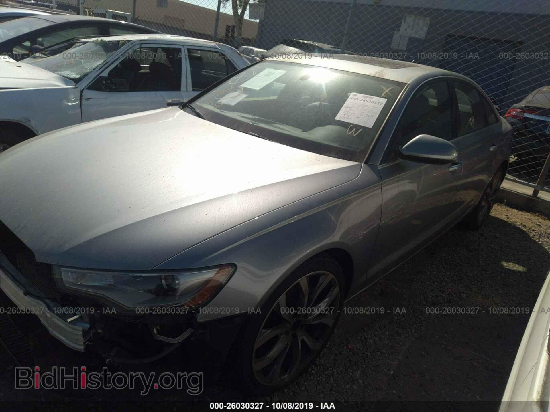 2014 AUDI A6 - VIN: WAUGFAFC4EN112604 - Photo 2