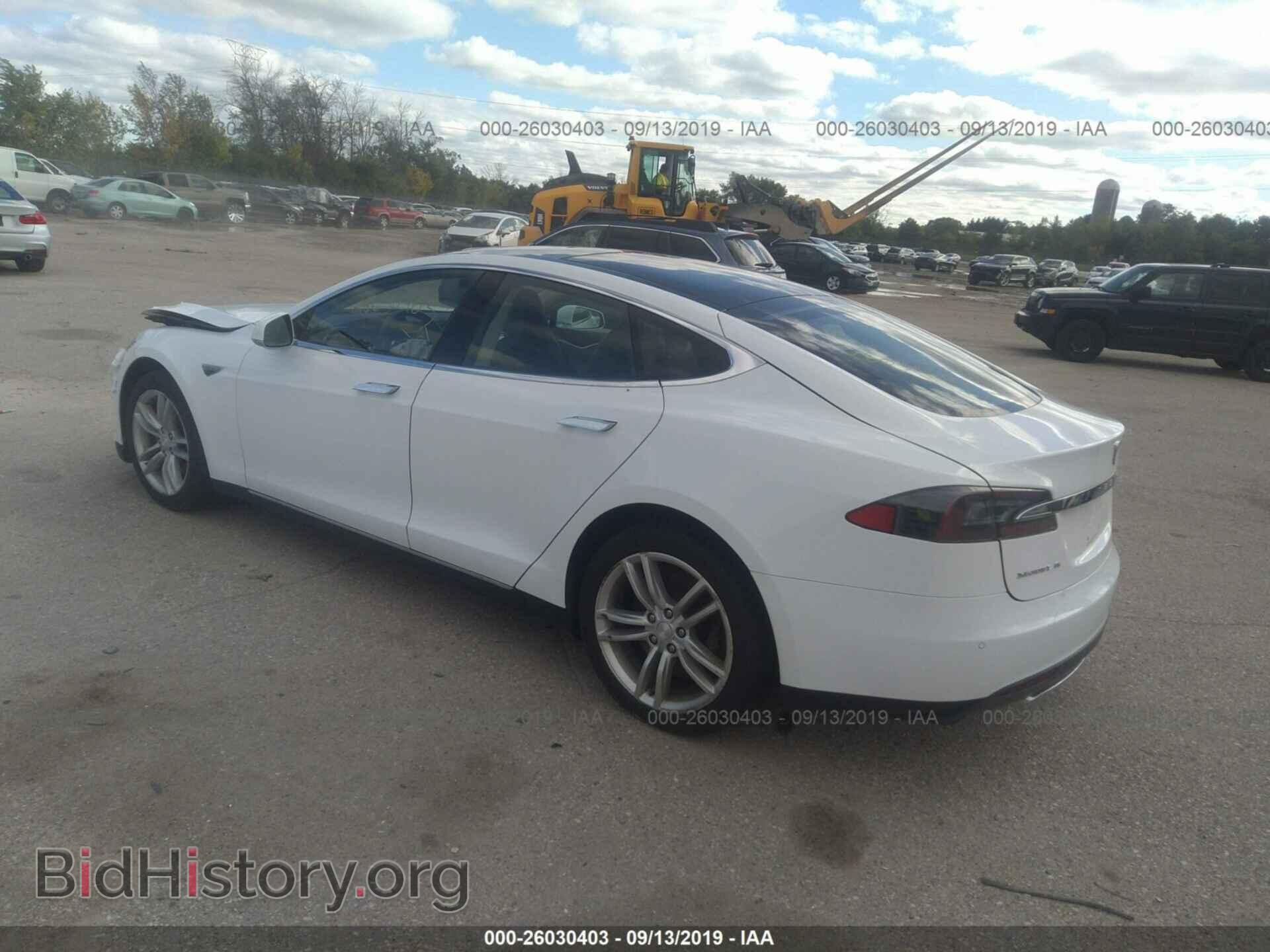 2014 TESLA MODEL S - VIN: 5YJSA1S18EFP51972 - Photo 3